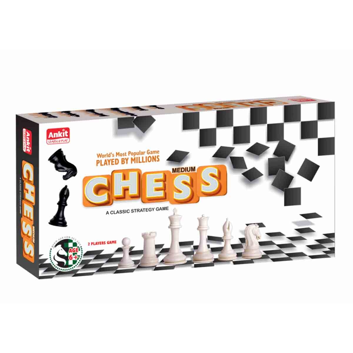 Ankit Toys Medium Chess Board Game Unisex, 5-7 Years