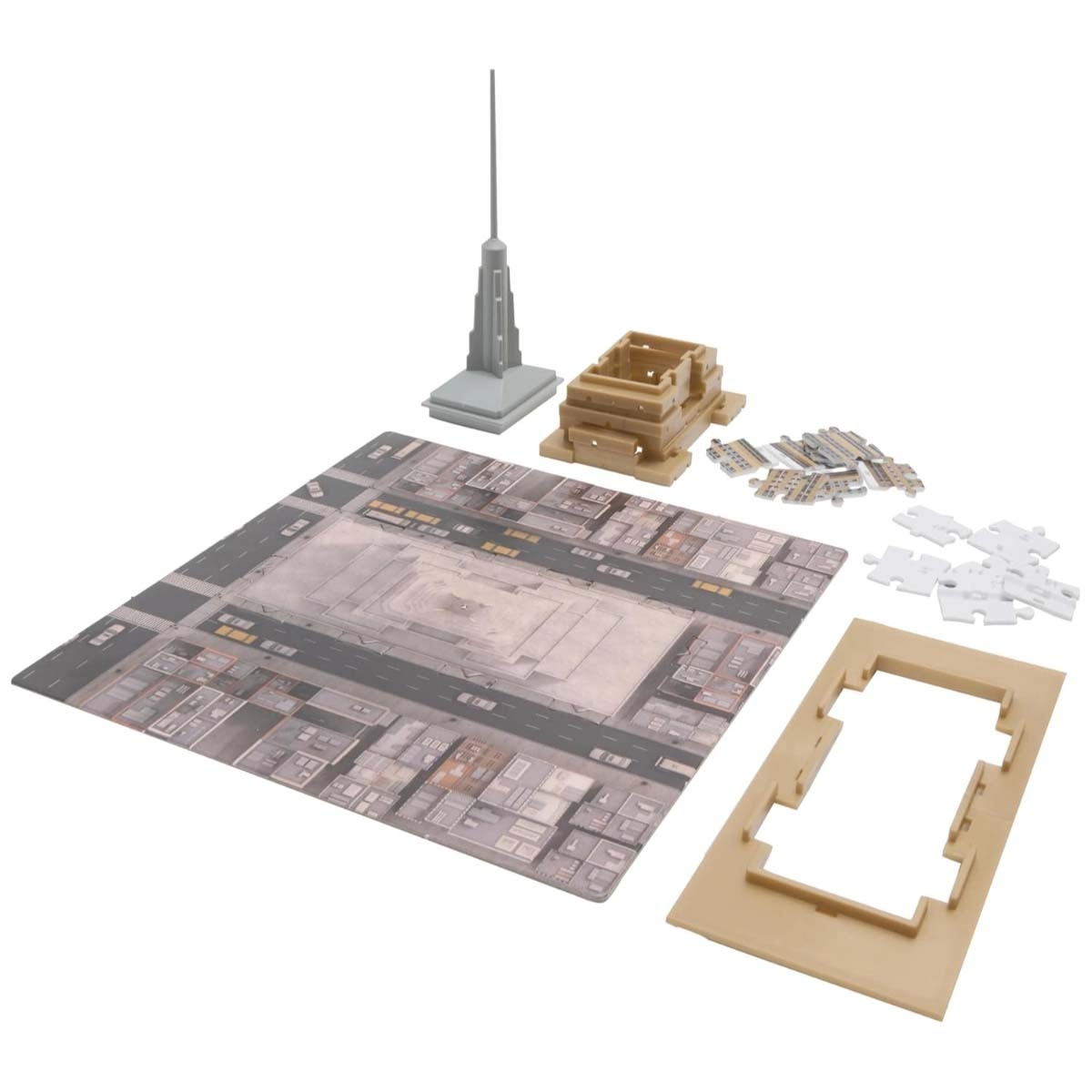 Ankit Toys Medium Chess + Ravensburger 3D Empire State Building & Educa Puzzle Bundle Unisex, 13+ Years