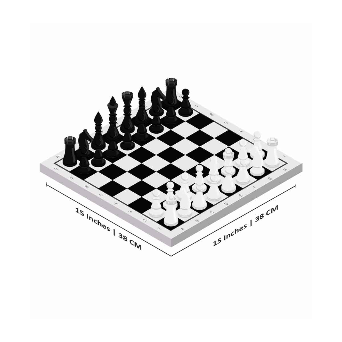 Ankit Toys Senior Chess Board Game Unisex, 5-7 Years