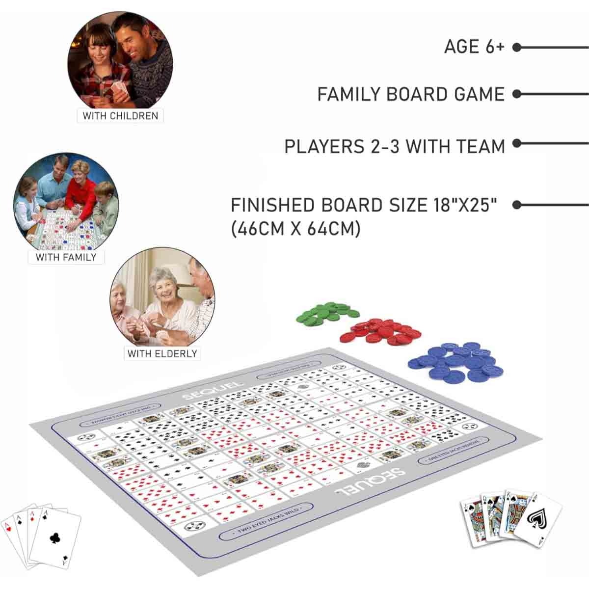 Ankit Toys Sequel Board Game Unisex, 5-7 Years