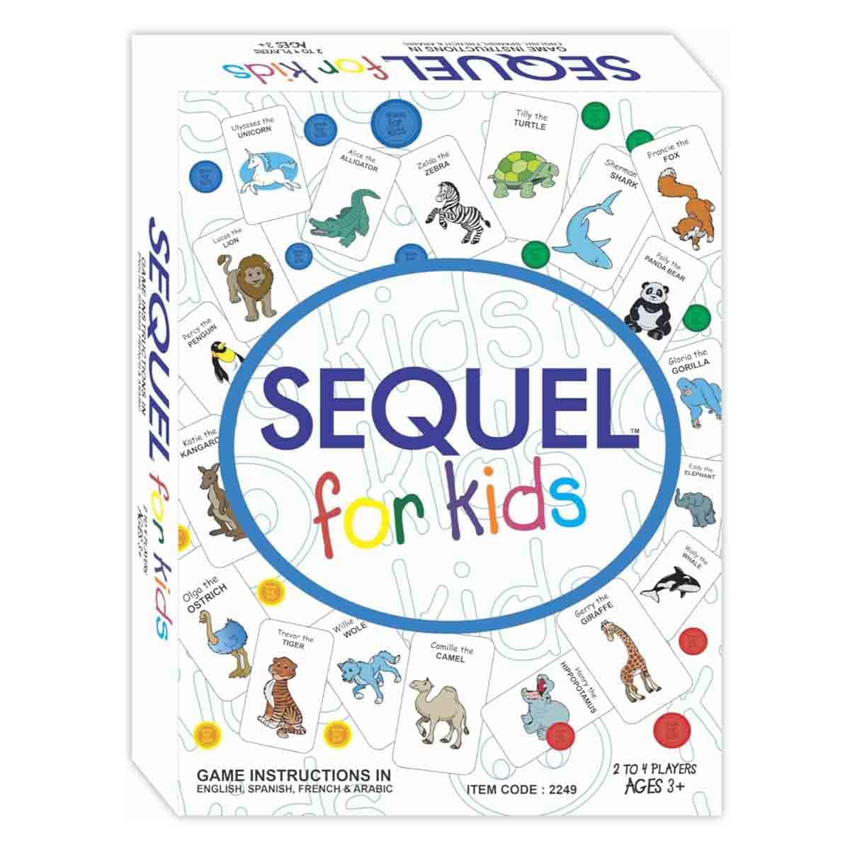 Ankit Toys Sequel for Kids Board Game Unisex, 3-4 Years