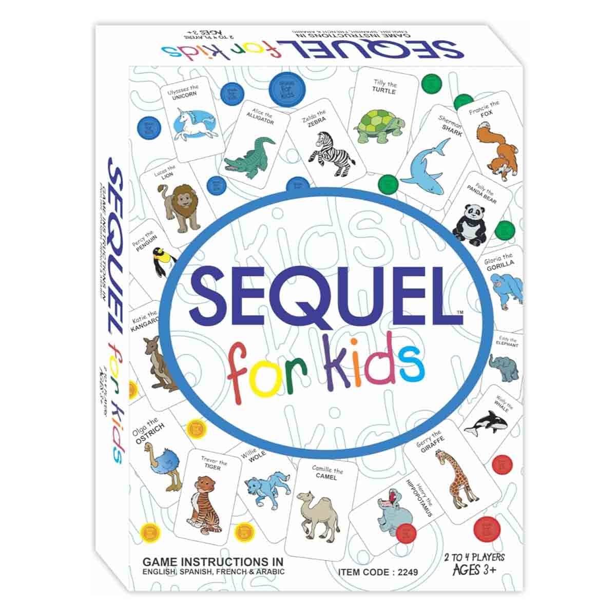 Ankit Toys Sequel for Kids Board Game Unisex, 3-4 Years