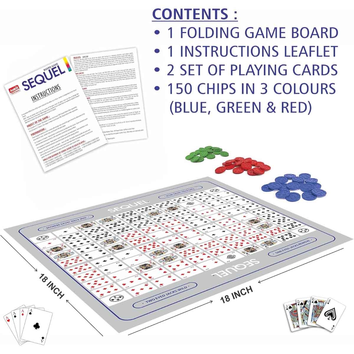 أنكيت تويز لعبة لوحية سيكويل جامبو للجنسين، 5-7 سنوات