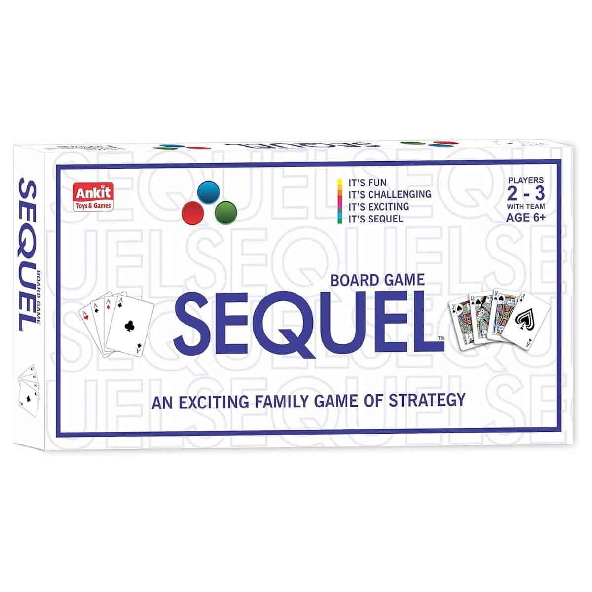 Ankit Toys Sequel Jumbo + Ravensburger 3D Pencil Cup & Being Yourself with Educa Puzzle Bundle Unisex, 13+ Years