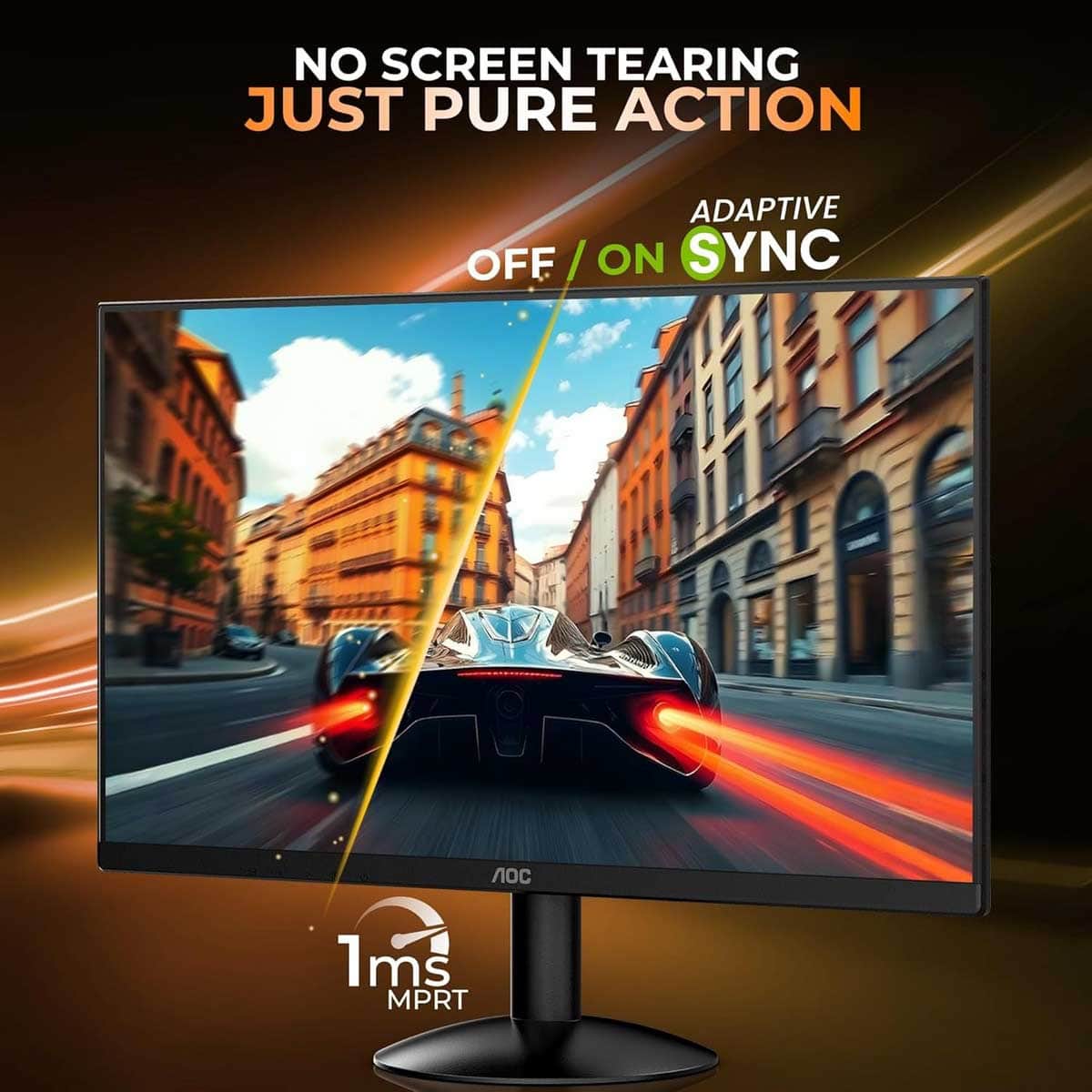 AOC 21.45" 22B30HM2 FHD 120Hz 1ms VA Gaming Monitor