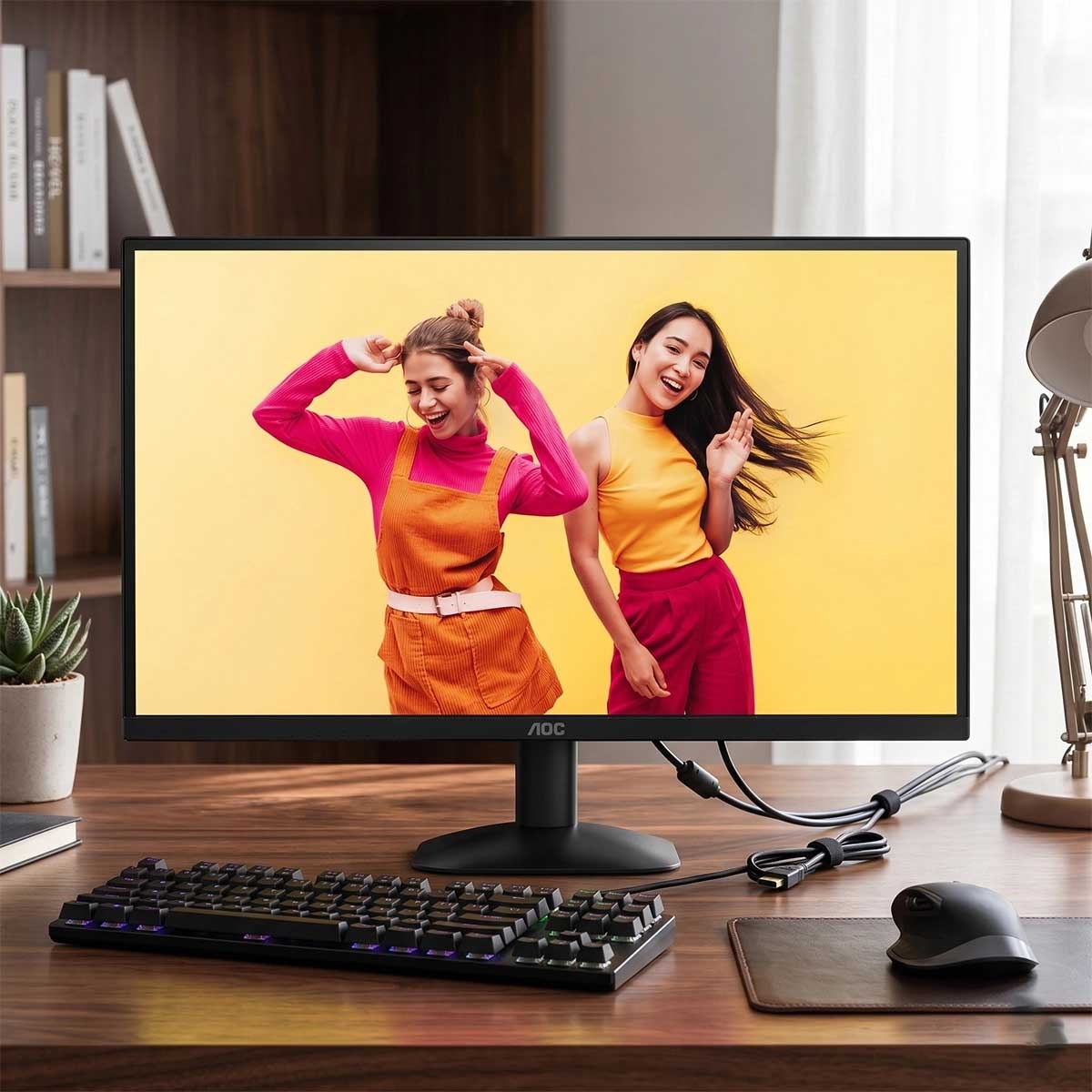 AOC 23.8" Q24B35 QHD 120Hz 1ms IPS Gaming Monitor