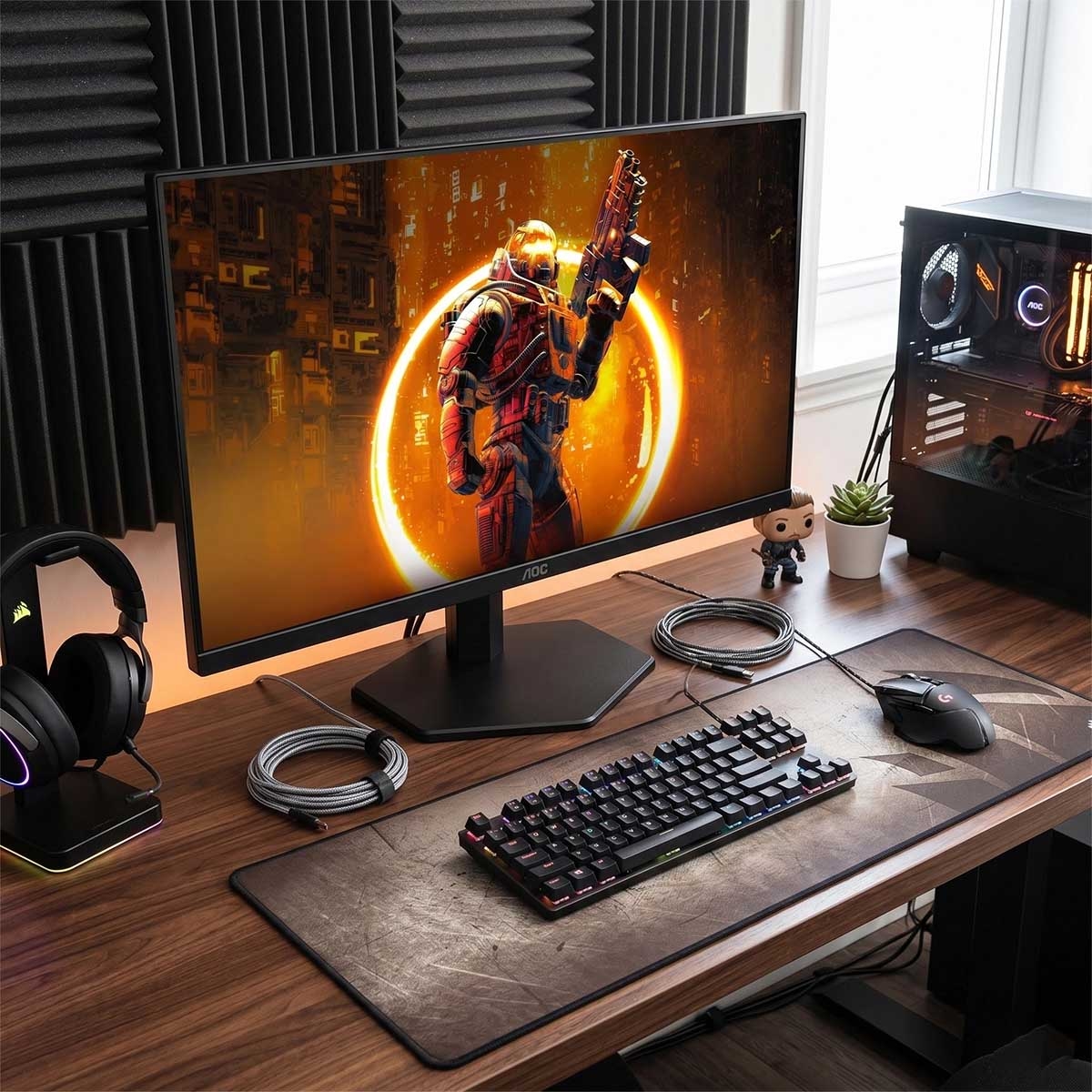 AOC 24" 24G11ZE FHD 240Hz 0.3ms Fast IPS Gaming Monitor