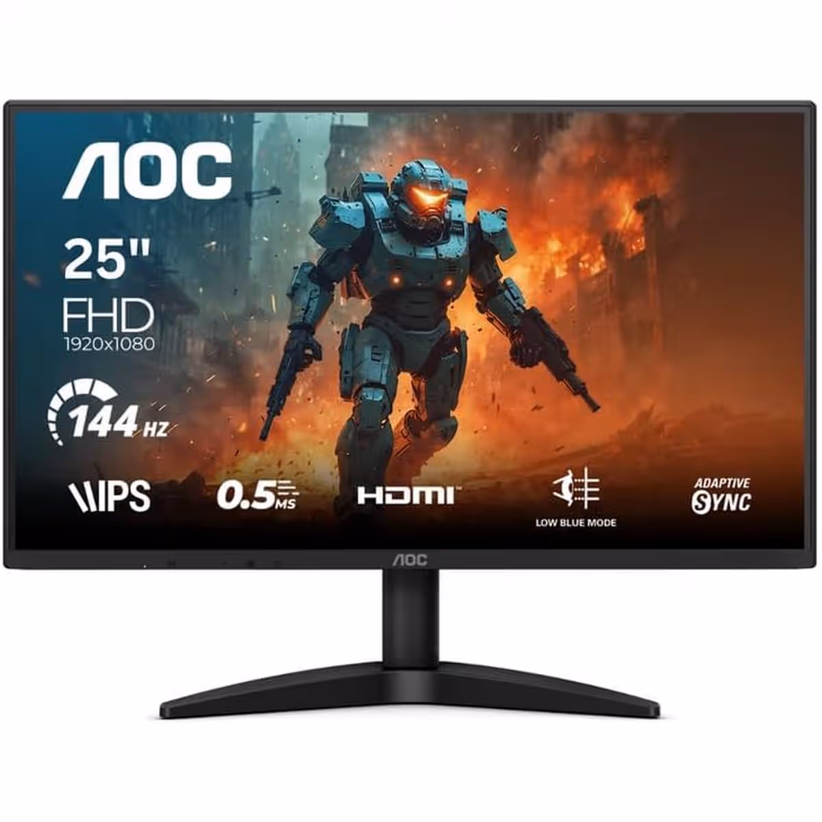 AOC 24.5" 25B36X 144Hz 0.5ms HDR10 Adaptive Sync IPS Gaming Monitor