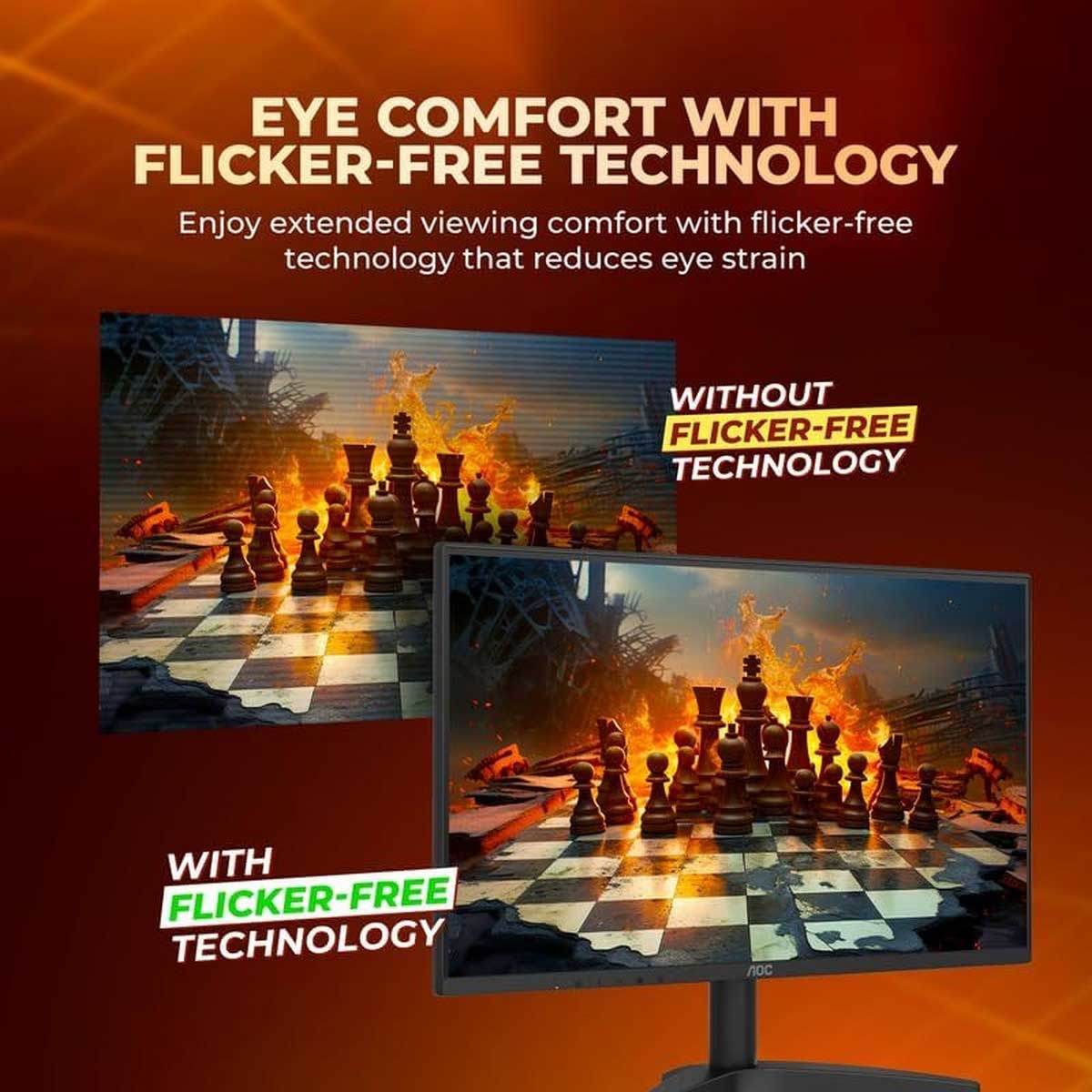 AOC 24.5" 25B36X 144Hz 0.5ms HDR10 Adaptive Sync IPS Gaming Monitor