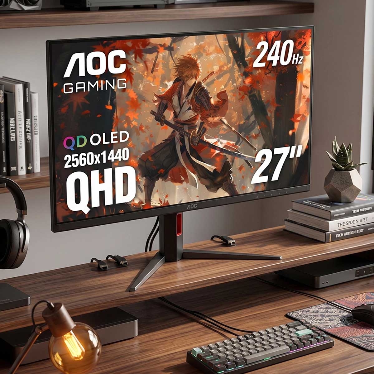 AOC 26.5" Q27G40ZDF 240Hz 0.03ms QD-Oled QHD Gaming Monitor