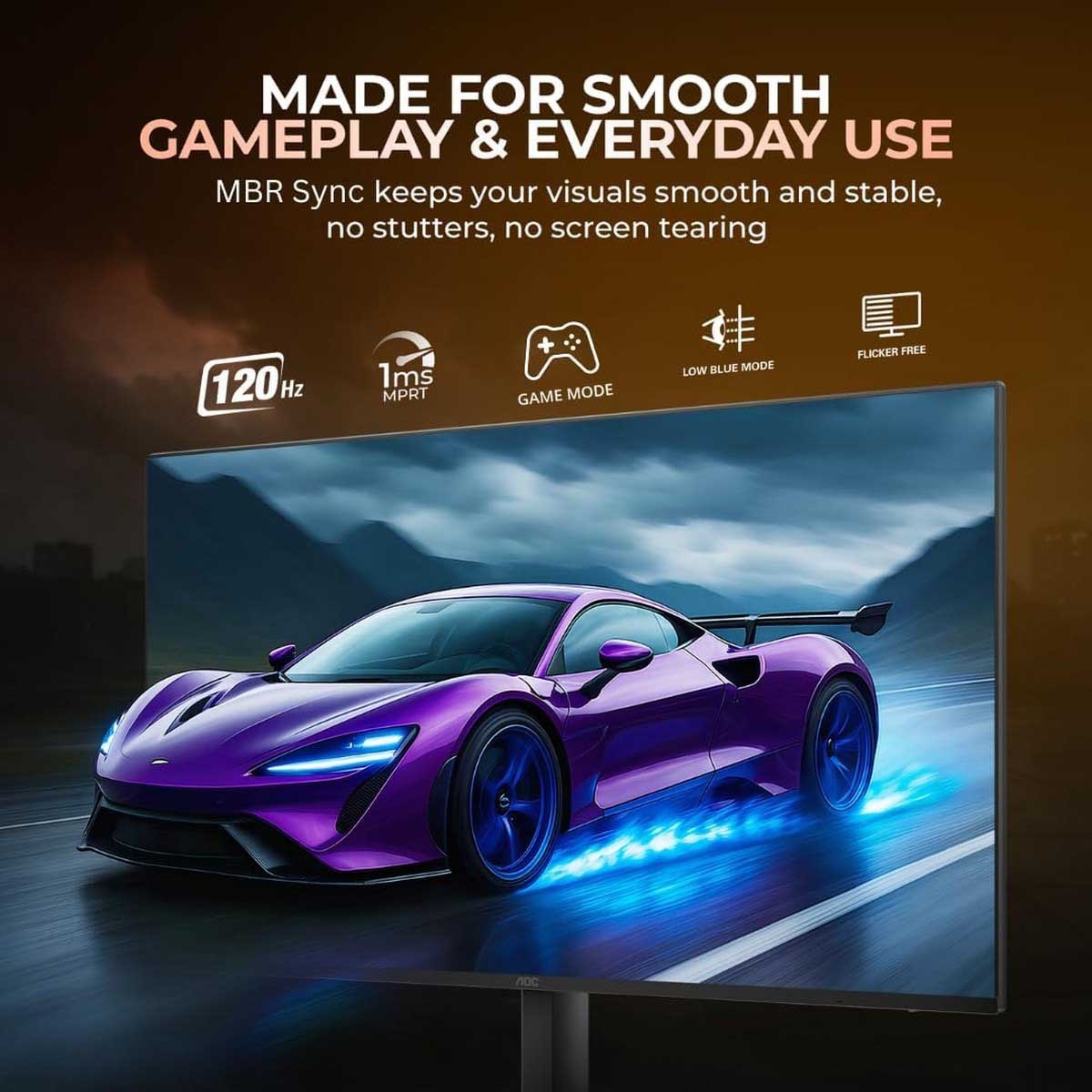 AOC 27" 27B3HA3 FHD 120Hz 1ms IPS Gaming Monitor