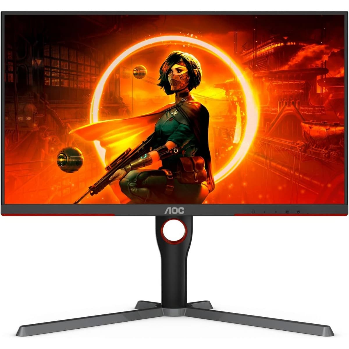 إيه أو سي شاشة ألعاب Q27G3Z مقاس 27 بوصة بدقة QHD وتردد 260Hz وزمن استجابة 0.5ms ولوحة Fast IPS