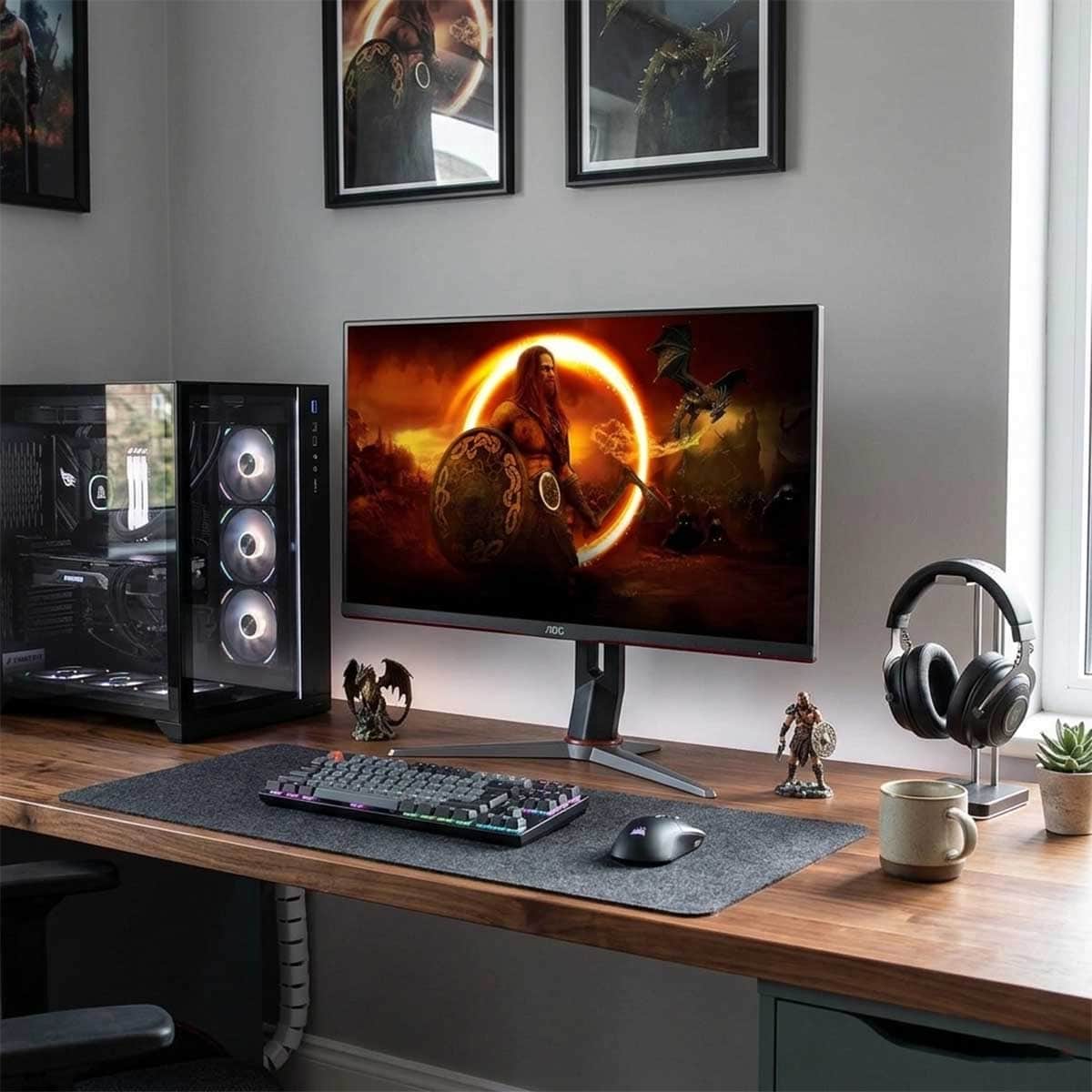 AOC 28" U28G2X/D 4K UHD 144Hz 1ms IPS Gaming Monitor