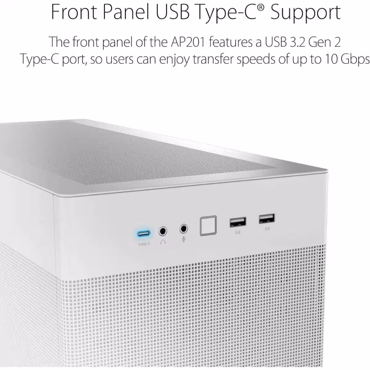 ASUS Prime AP201 MicroATX PC Case
