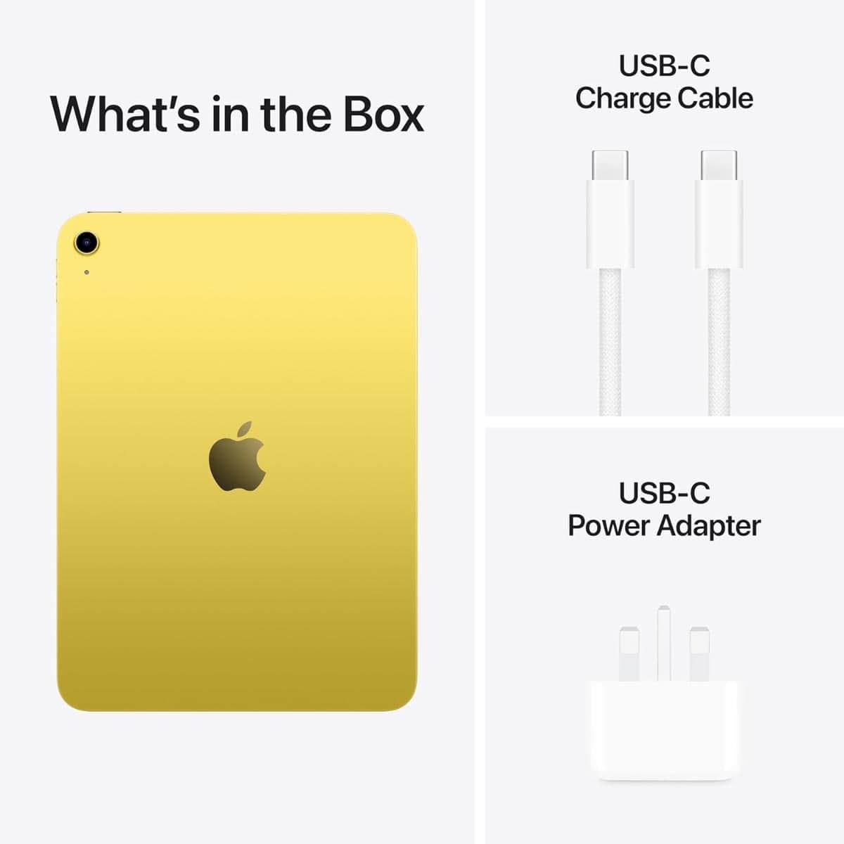 Apple 11" iPad A16 Wi-Fi (128GB), International Version - Yellow