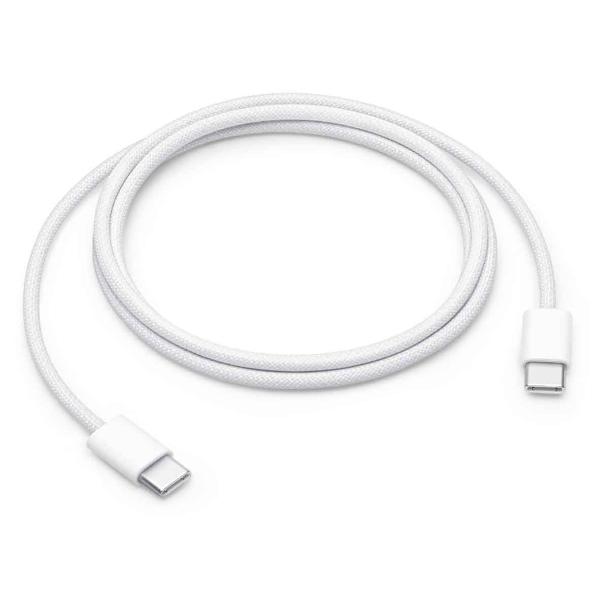 أبل كابل شحن USB-C بقدرة 60 واط بطول 1 متر