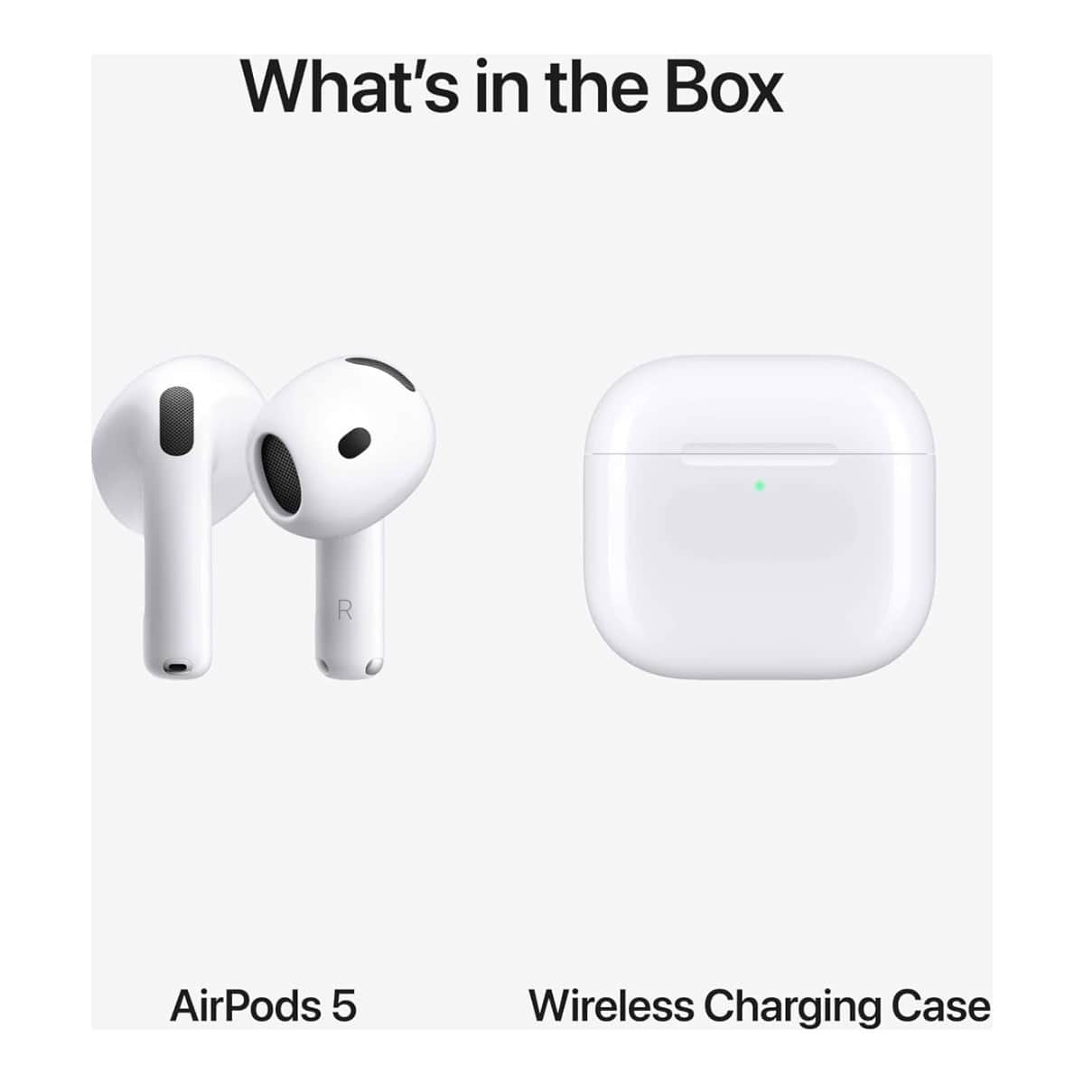 Apple AirPods 5 with Wireless Charging Case