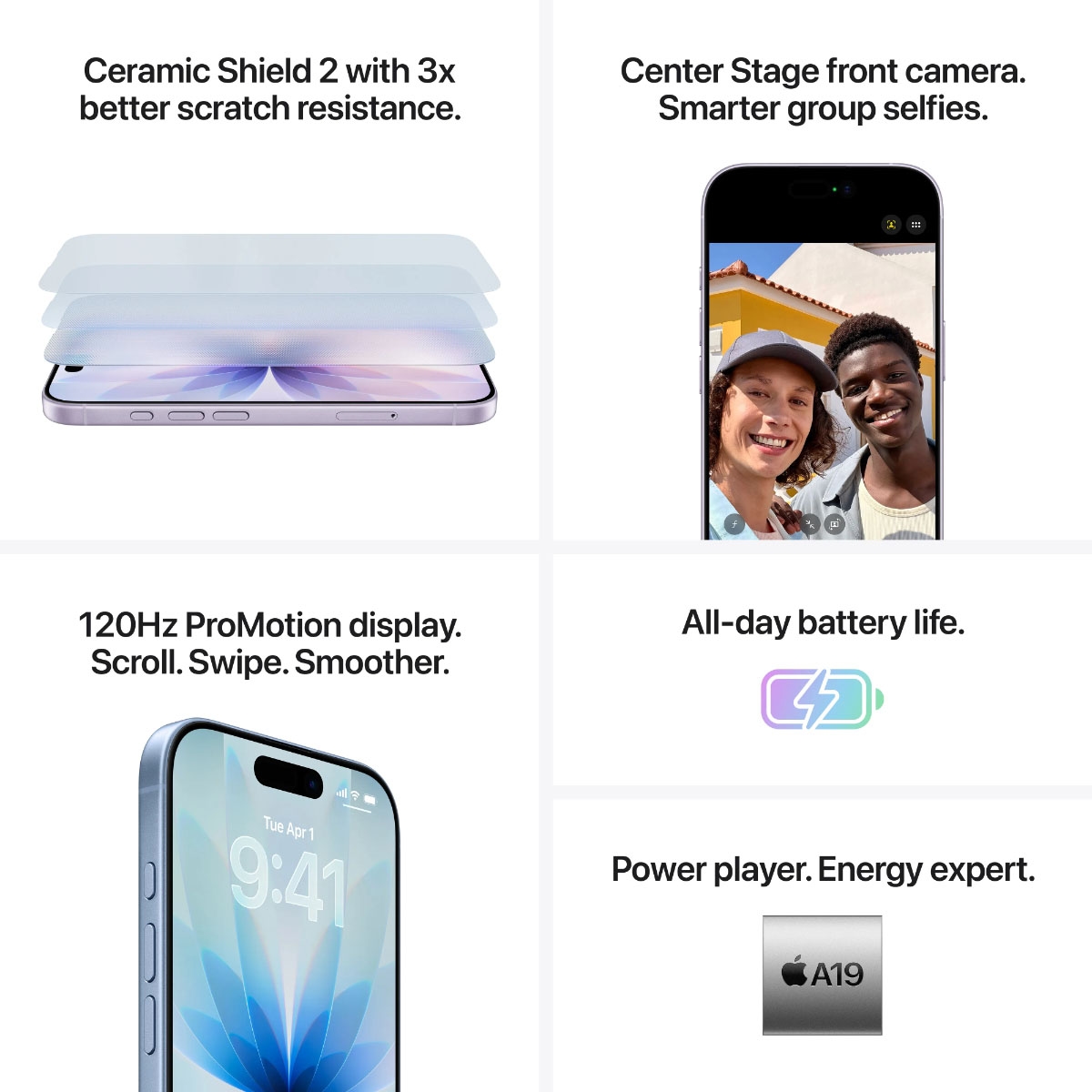 Apple iPhone 17 256GB (eSIM only), International Version - Mist Blue