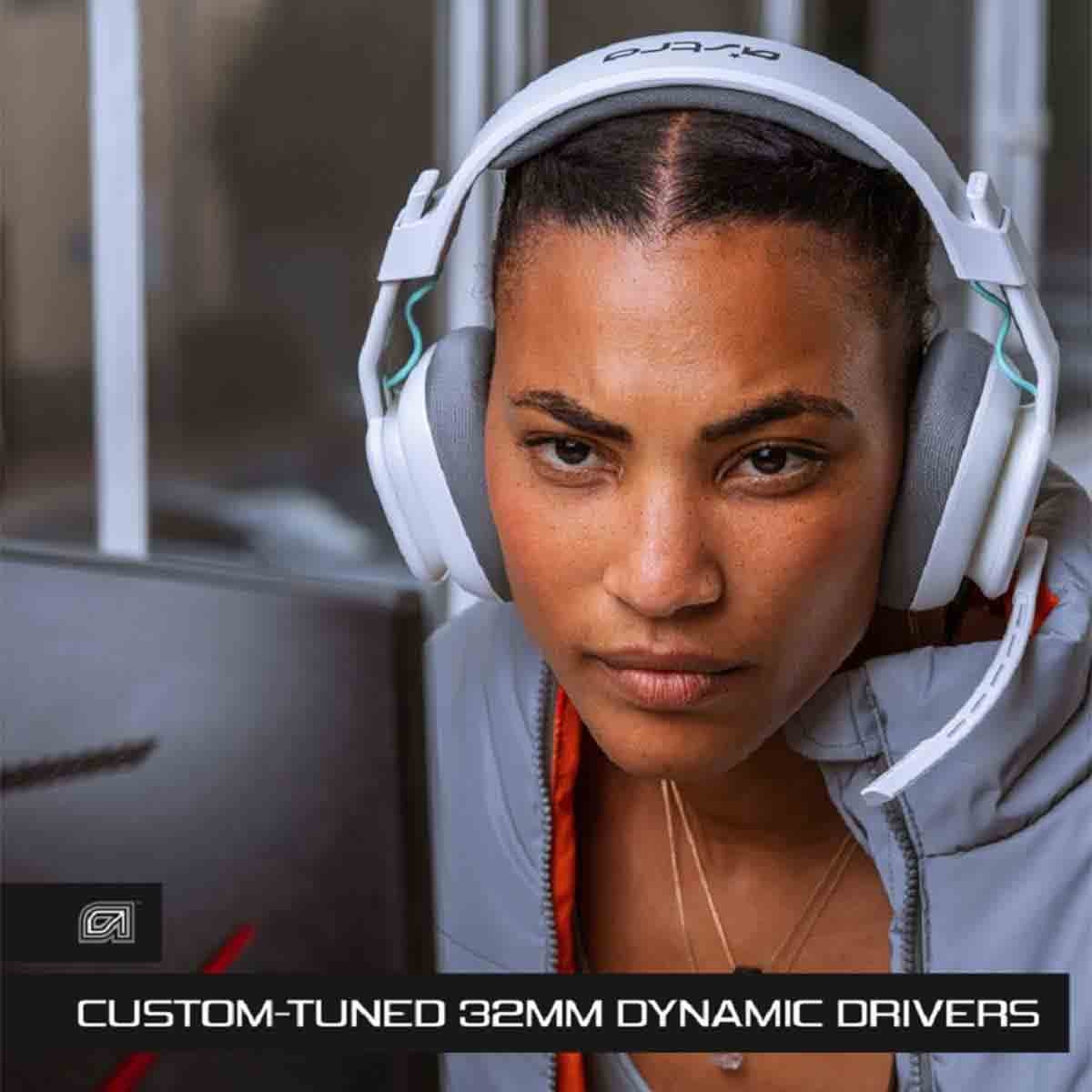 Astro A10 Gen 2 Cross-Platform White Wired Gaming Headset