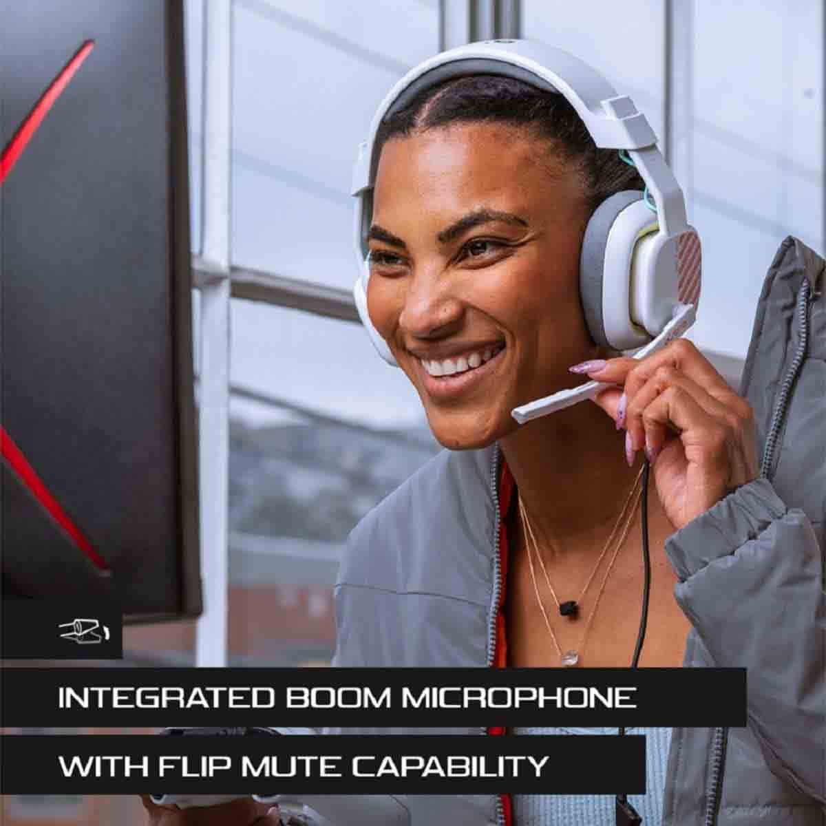 Astro A10 Gen 2 Cross-Platform White Wired Gaming Headset