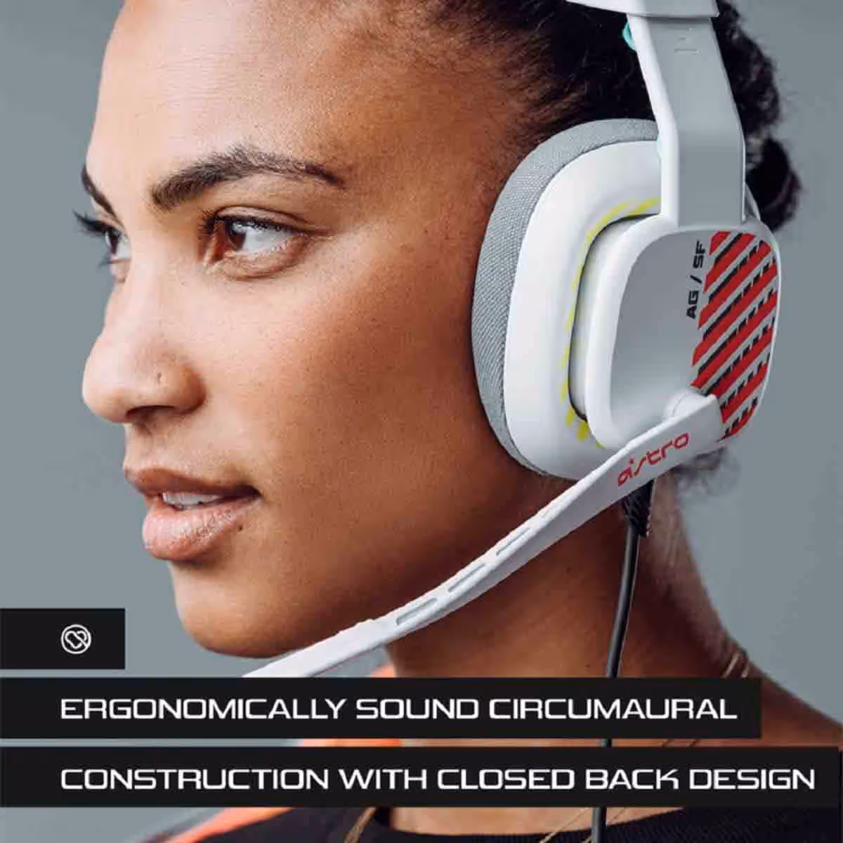 Astro A10 Gen 2 Cross-Platform White Wired Gaming Headset