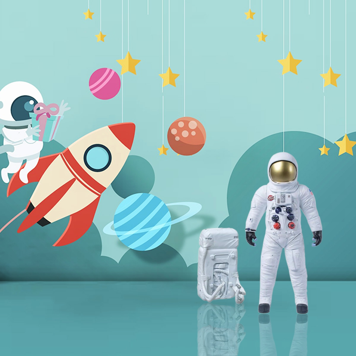 Astro Venture 10" Astronaut Figure Boys, 5-7 Years