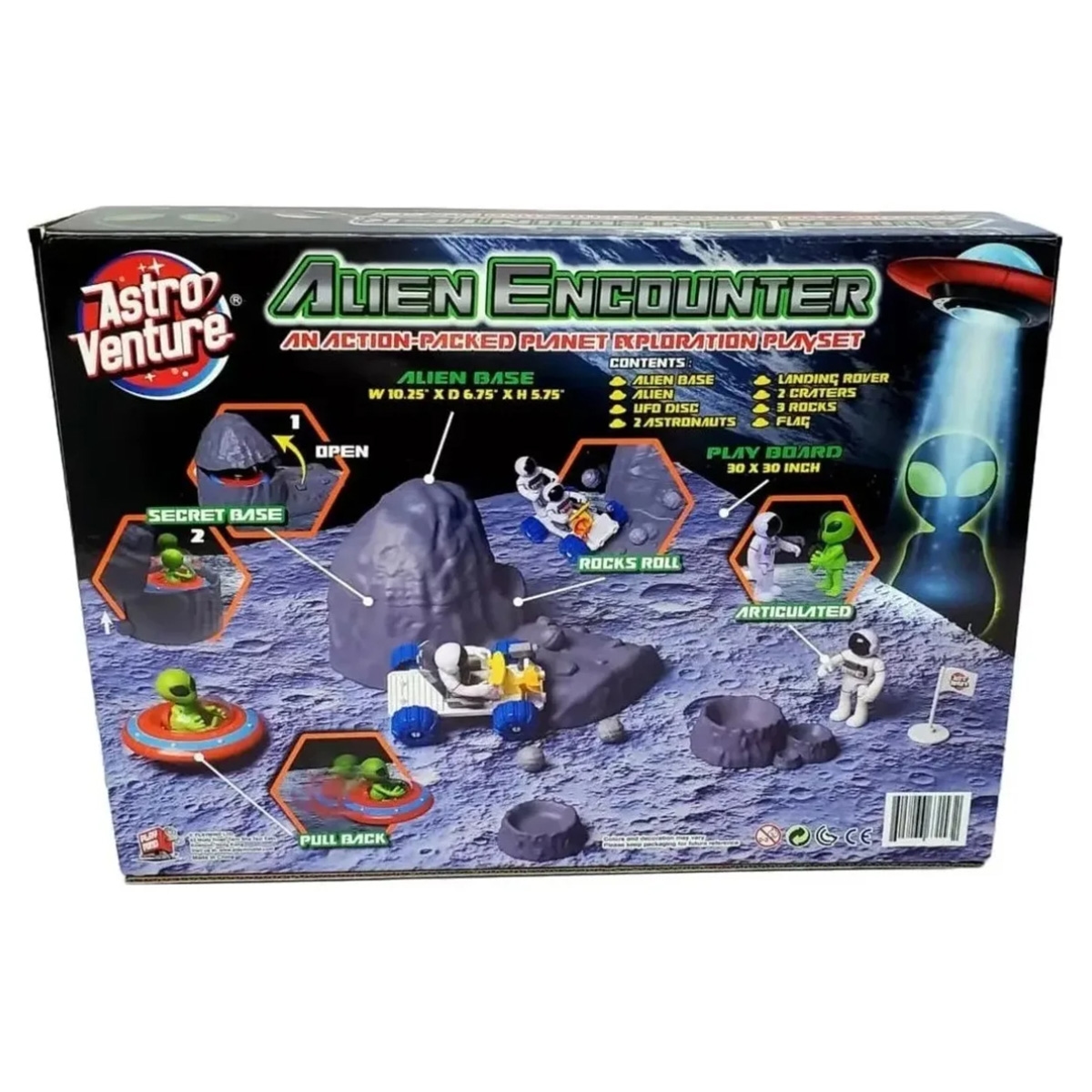 Astro Venture Alien Encounter Playset Boys, 3-4 Years
