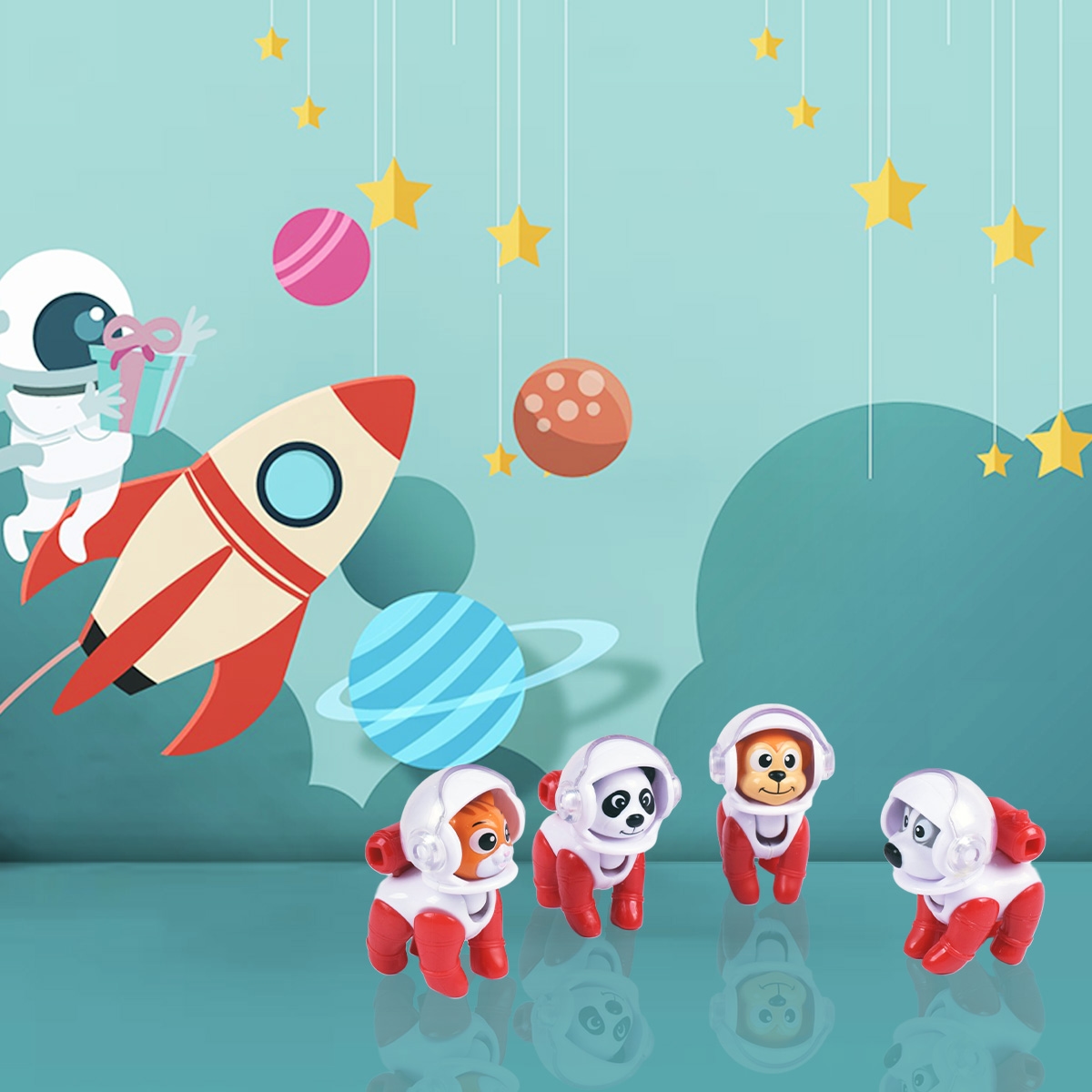 Astro Venture Assorted Astronimals & Astronaut Boys, 3-4 Years