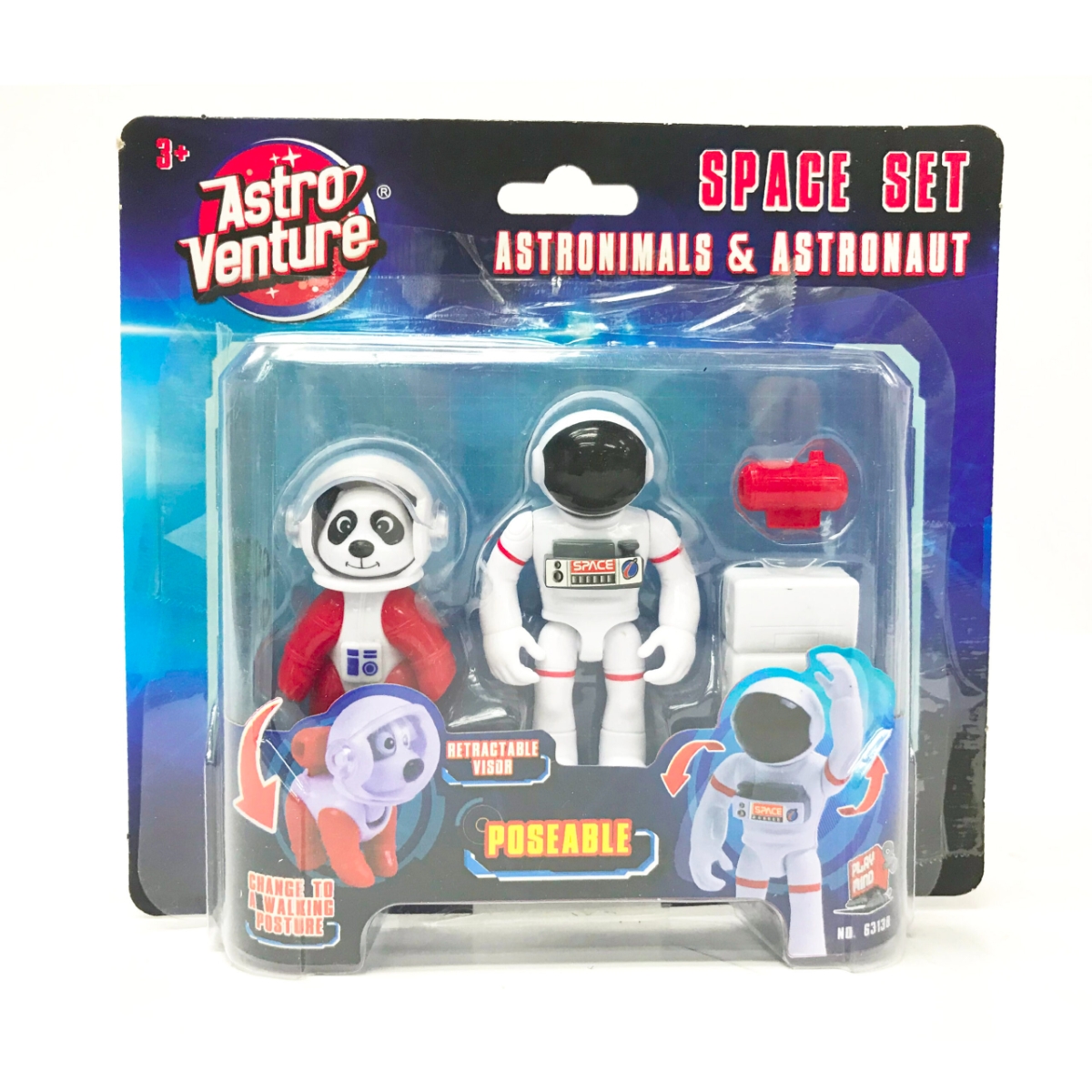 Astro Venture Assorted Astronimals & Astronaut Boys, 3-4 Years