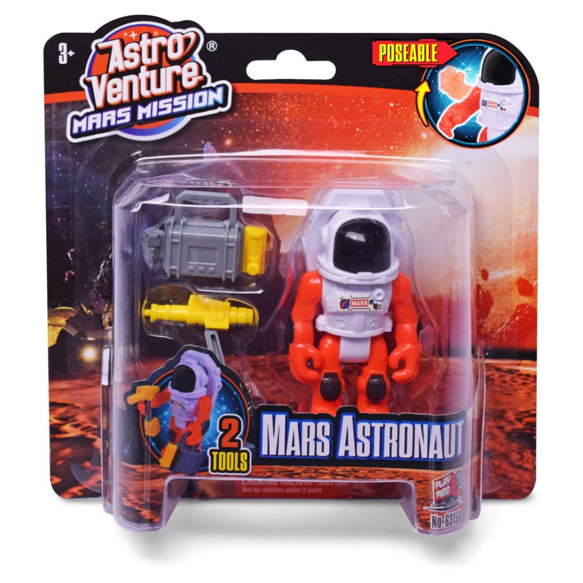Astro Venture Mars Mission Astronaut Set Boys, 3-4 Years