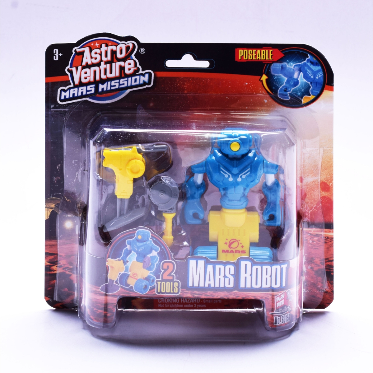 Astro Venture Mars Mission - Mars Robot Toy Boys, 3-4 Years