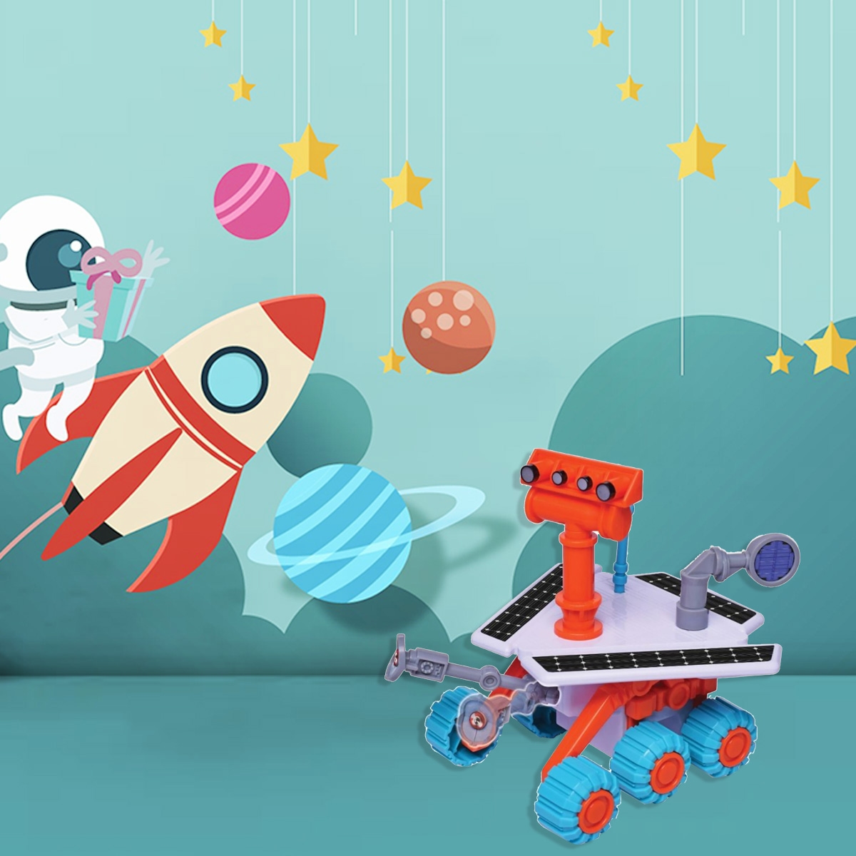 Astro Venture Mars Rover 1 Vehicle Boys, 3-4 Years