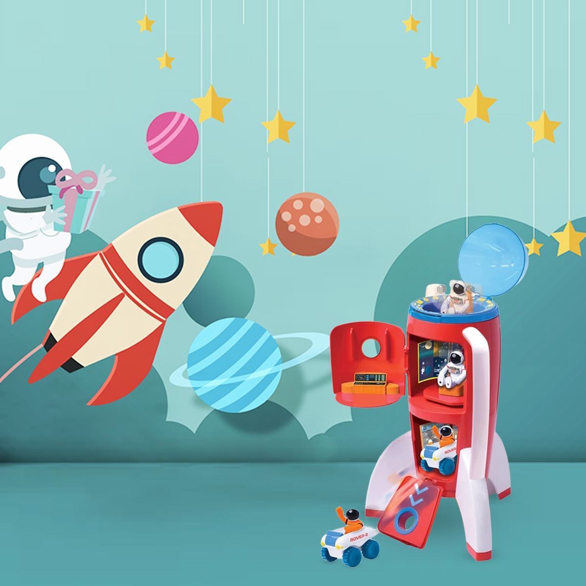 Astro Venture Space Rocket Toy Boys, 3-4 Years
