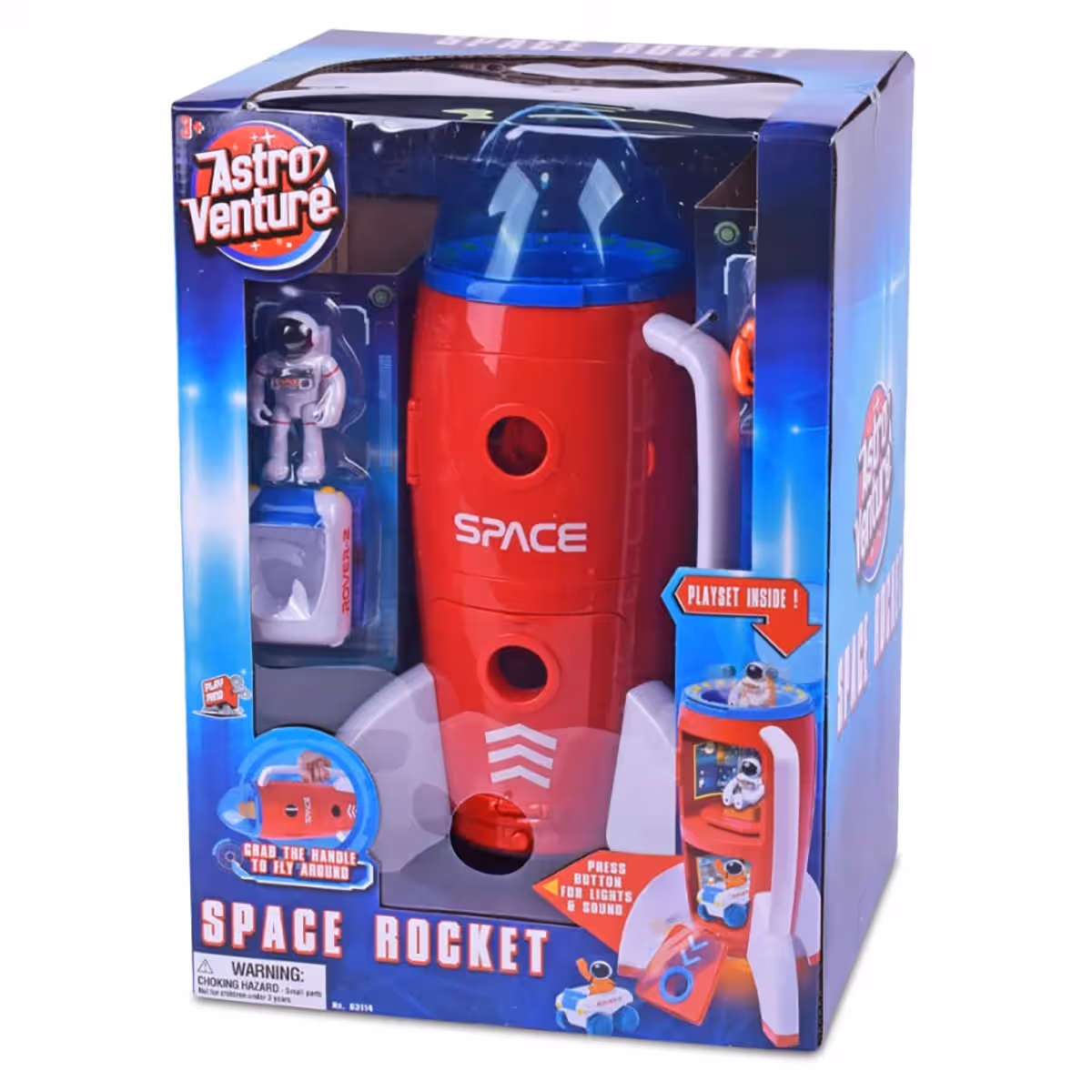 Astro Venture Space Rocket Toy Boys, 3-4 Years