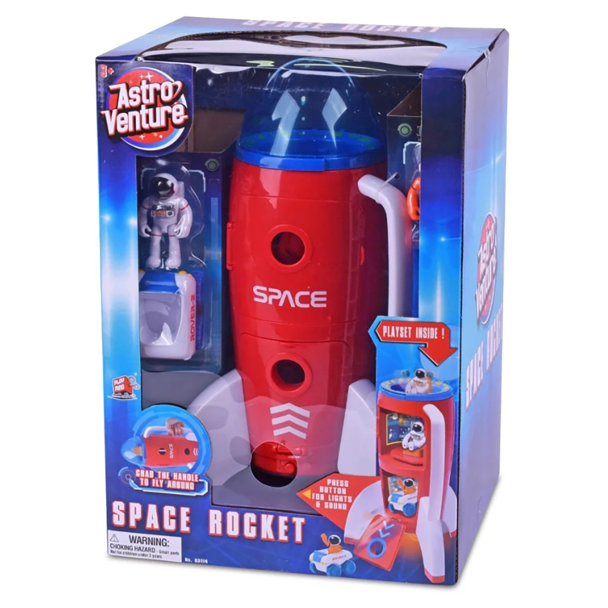 Astro Venture Space Rocket Toy Boys, 3-4 Years