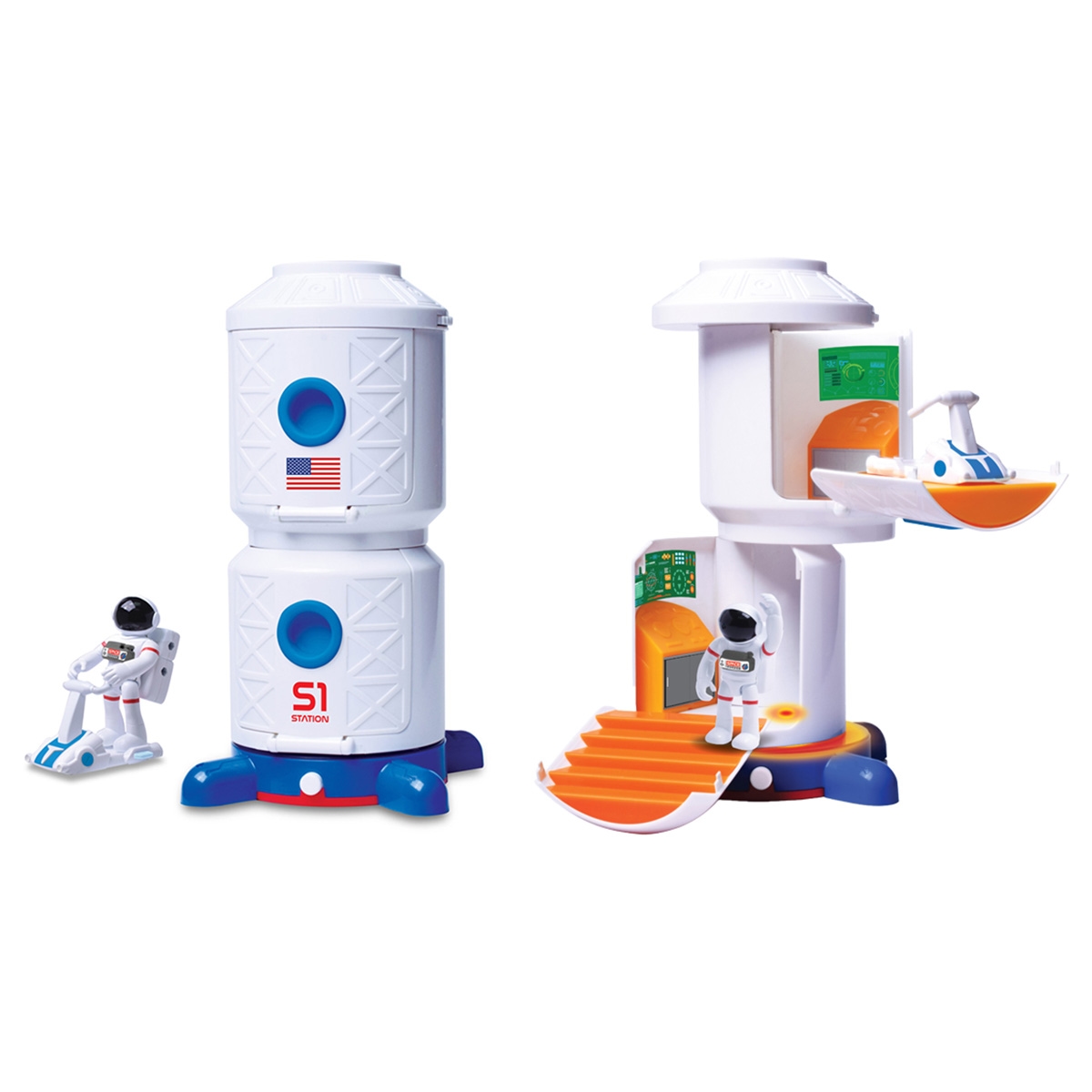 Astro Venture Space Station & Space Capsule Playset Boys, 3-4 Years