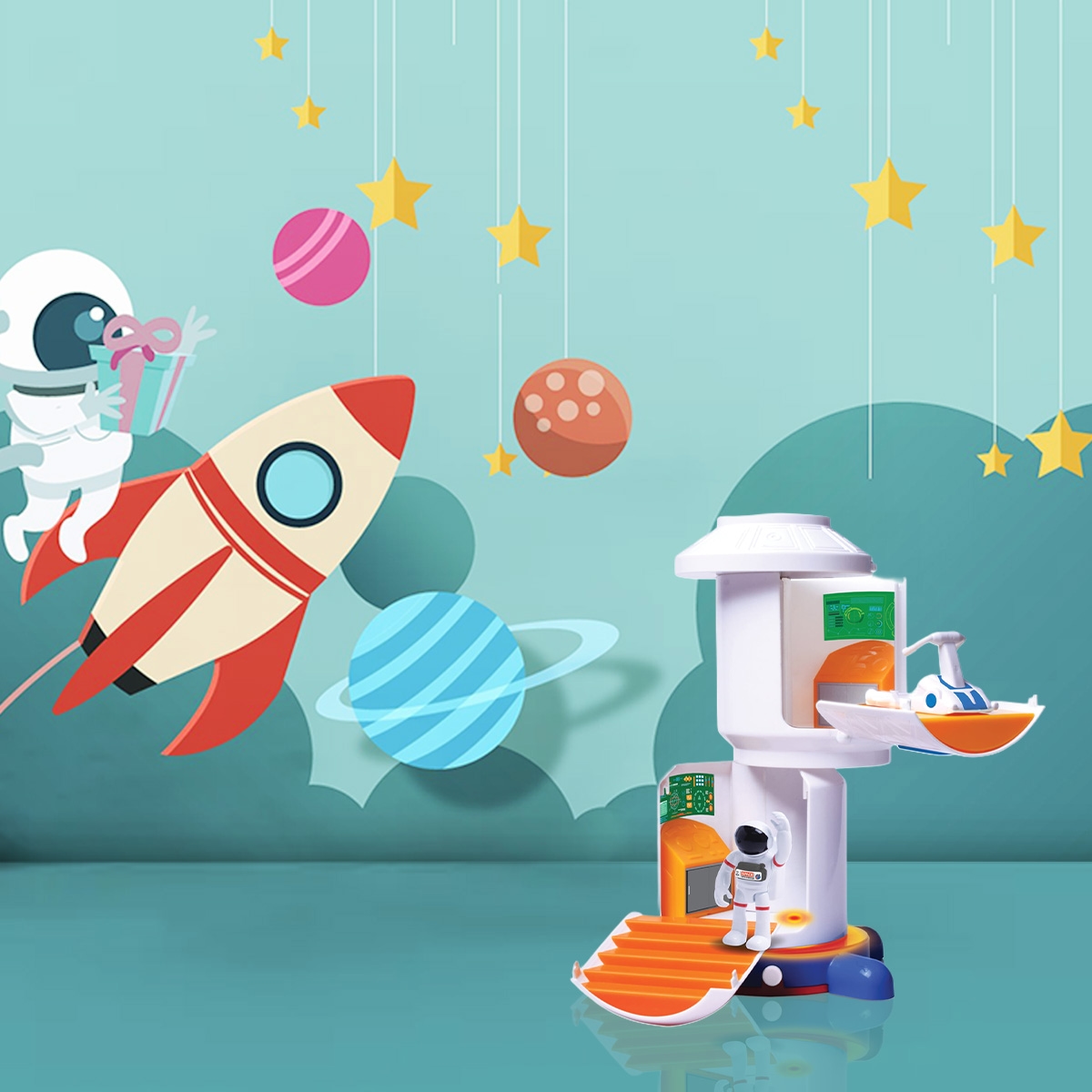 Astro Venture Space Station Toy Boys, 3-4 Years