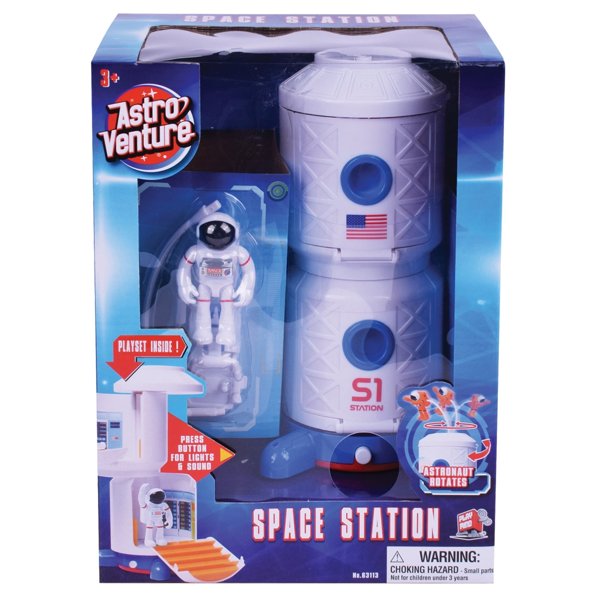 Astro Venture Space Station Toy Boys, 3-4 Years