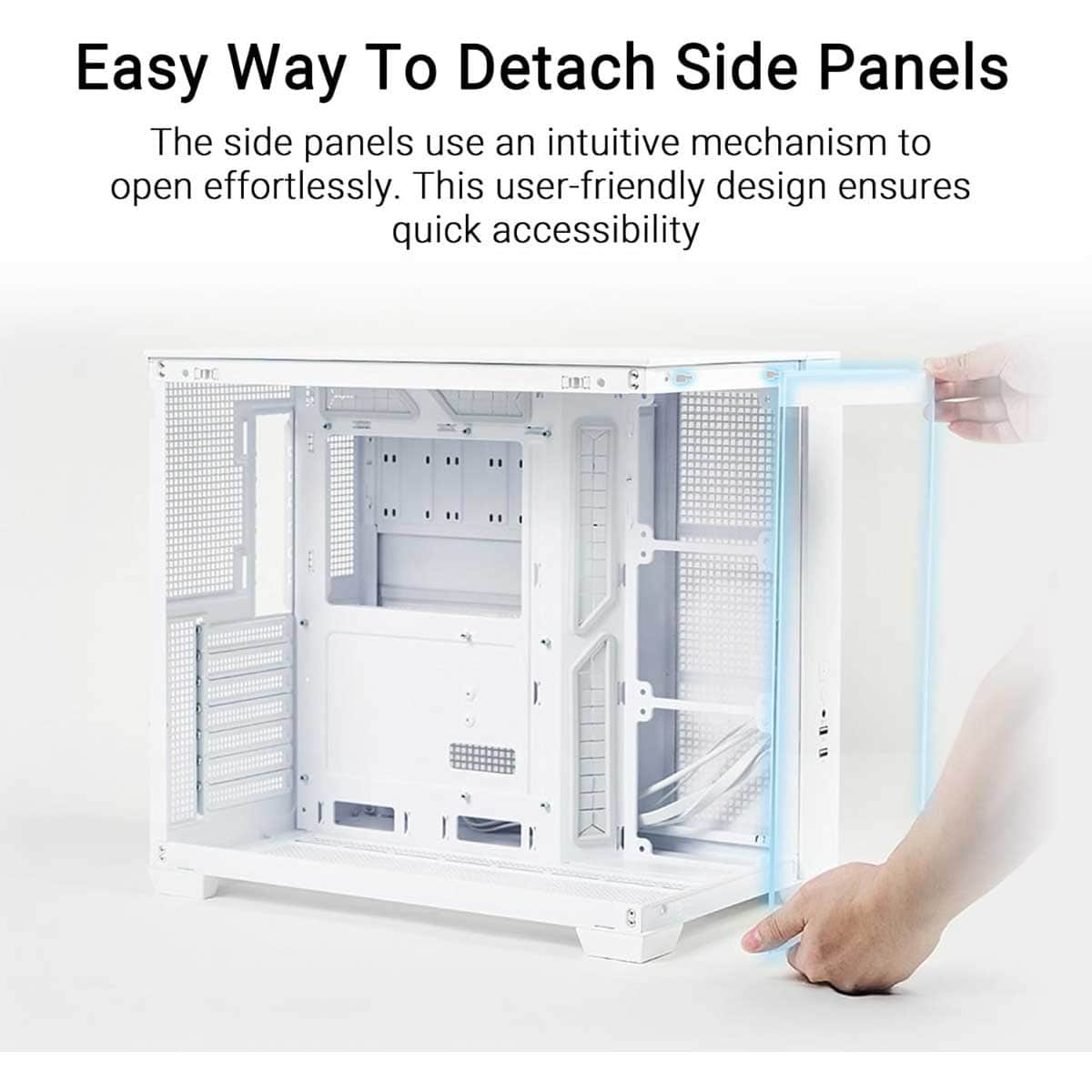 Asus A32 Plus Mid-Tower ATX Panoramic Tempered Glass PC Case