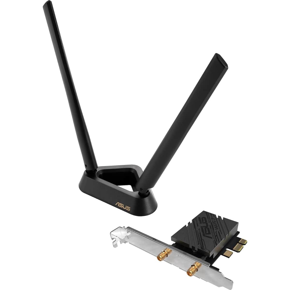 Asus AX1800 PCI-E Dual Band Adapter Wi-Fi 6 with 2 External Antennas
