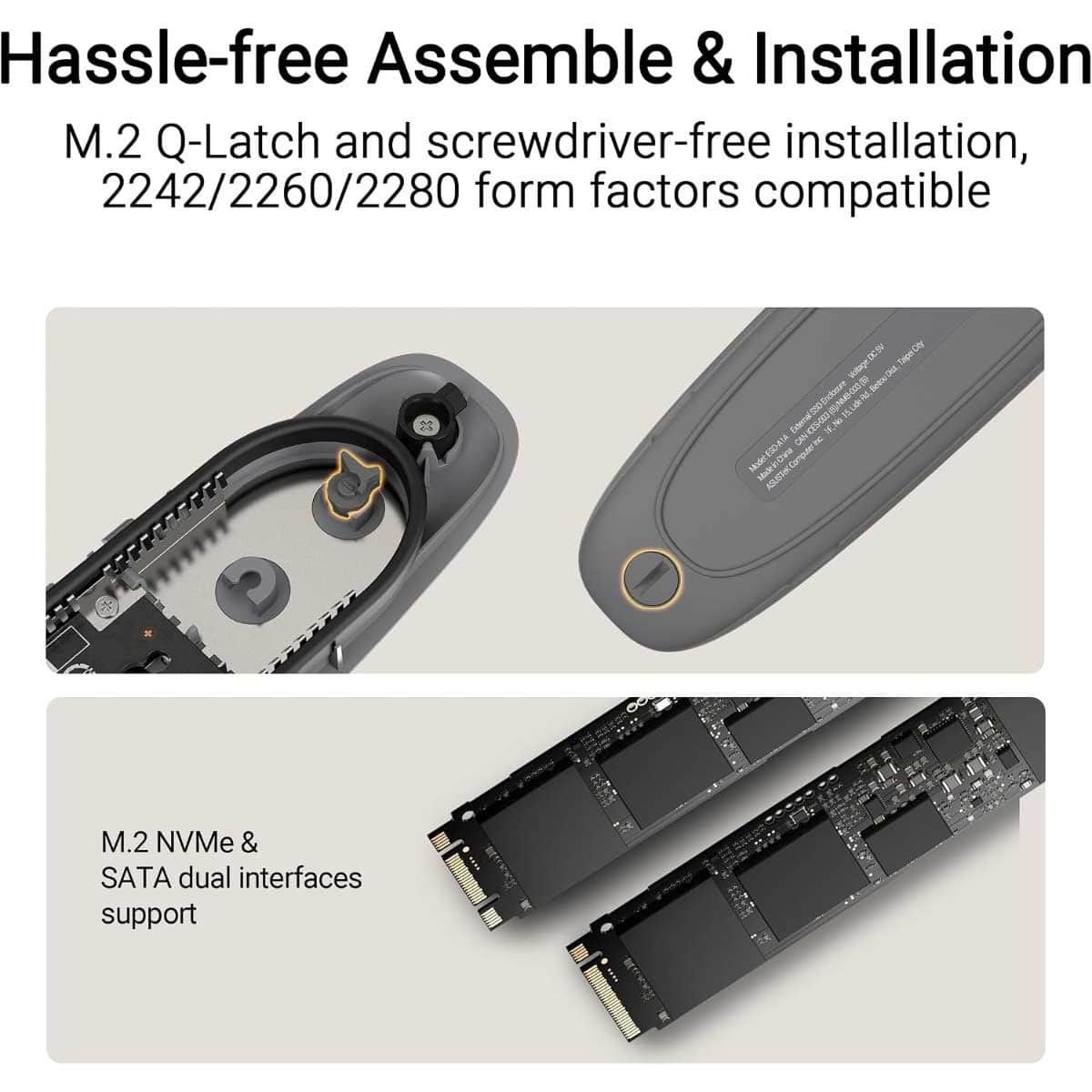 Asus Cobble USB-C 3.2 Gen 2x1 SSD