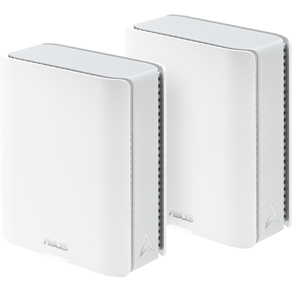 أسوس طقم راوتر ZenWiFi BT10 ذكي ثلاثي النطاق Wi-Fi 7 بتقنية AiMesh قابلة للتوسعة من قطعتين