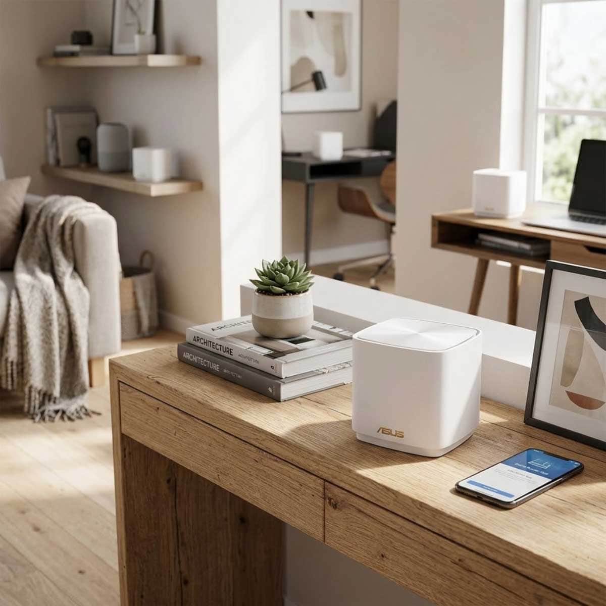 Asus 3-Piece ZenWi-Fi XD6 AX1800 Dual-Band Wi-Fi 6 Mesh Router System Set