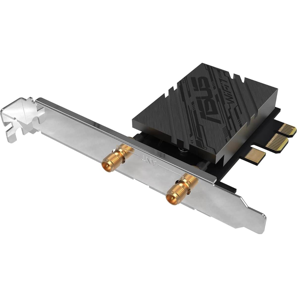 Asus PCE-BE6500 Wi-Fi 7 PCI-E Network Adapter with 2 External Antennas