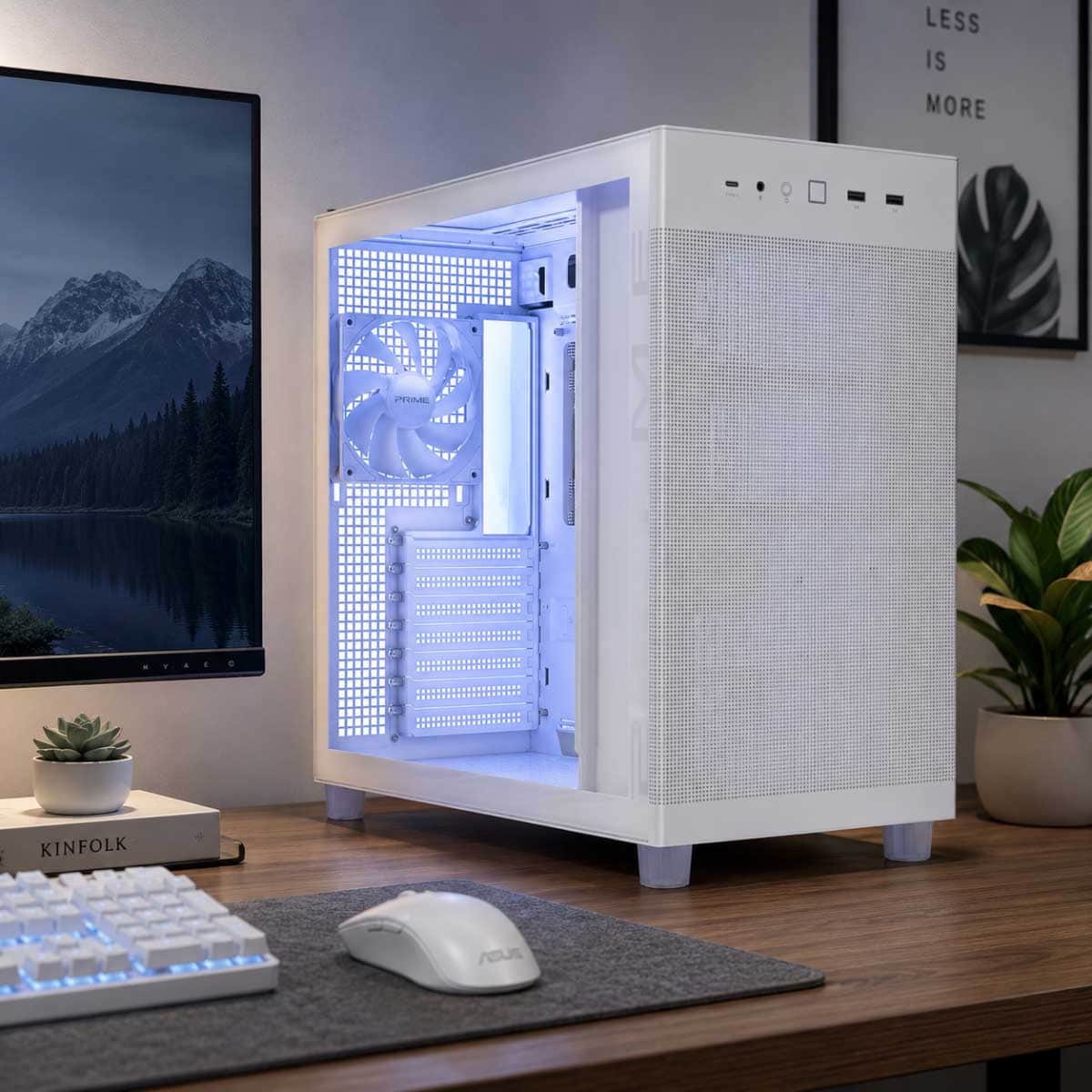 Asus Prime AP303 TG ATX Mid-Tower PC Case
