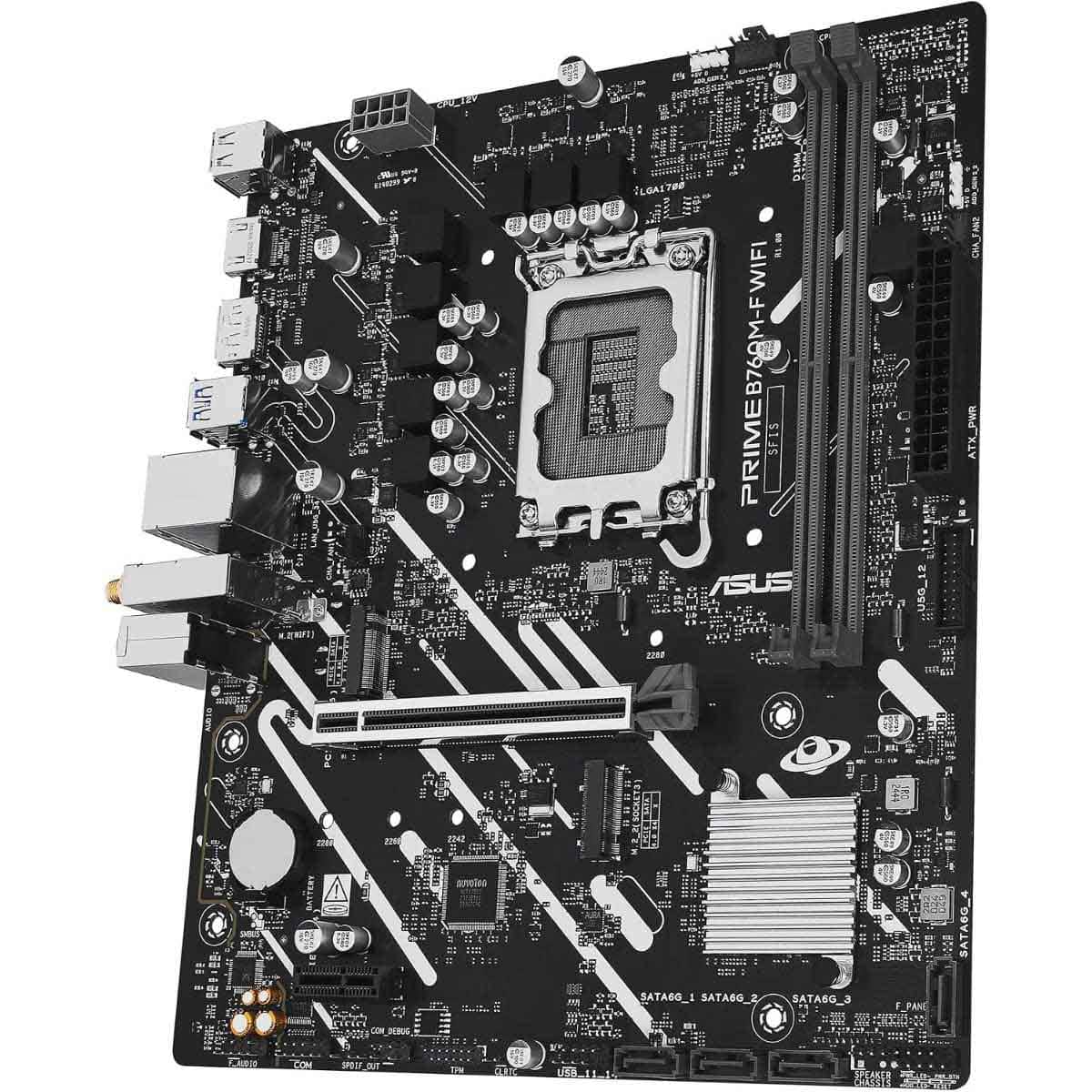 Asus Prime B760M-F Intel DDR5 Wi-Fi 6 MicroATX Motherboard