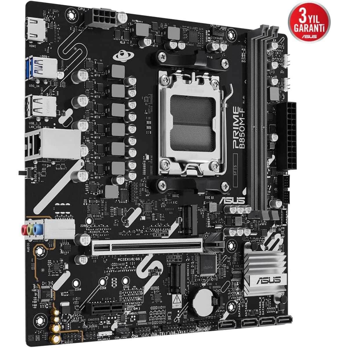 Asus Prime B850M-F AMD B850 MicroATX Motherboard