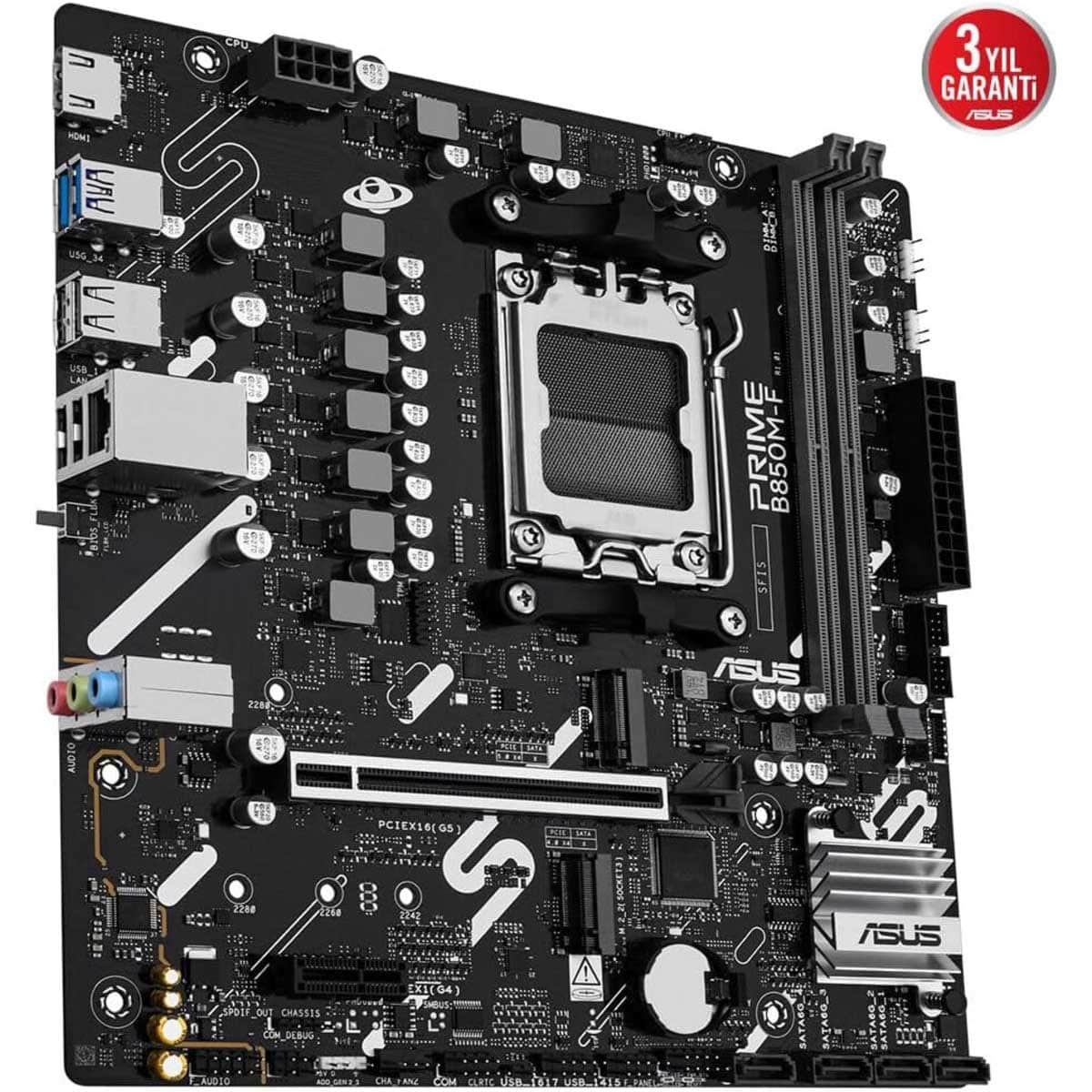Asus Prime B850M-F AMD B850 MicroATX Motherboard