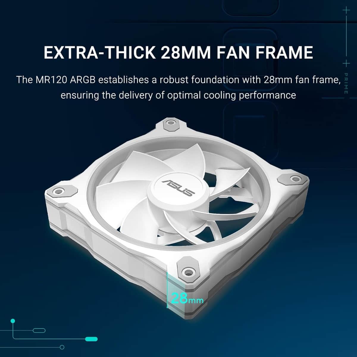 Asus Prime Triple Pack MR120 ARGB Reverse Fan
