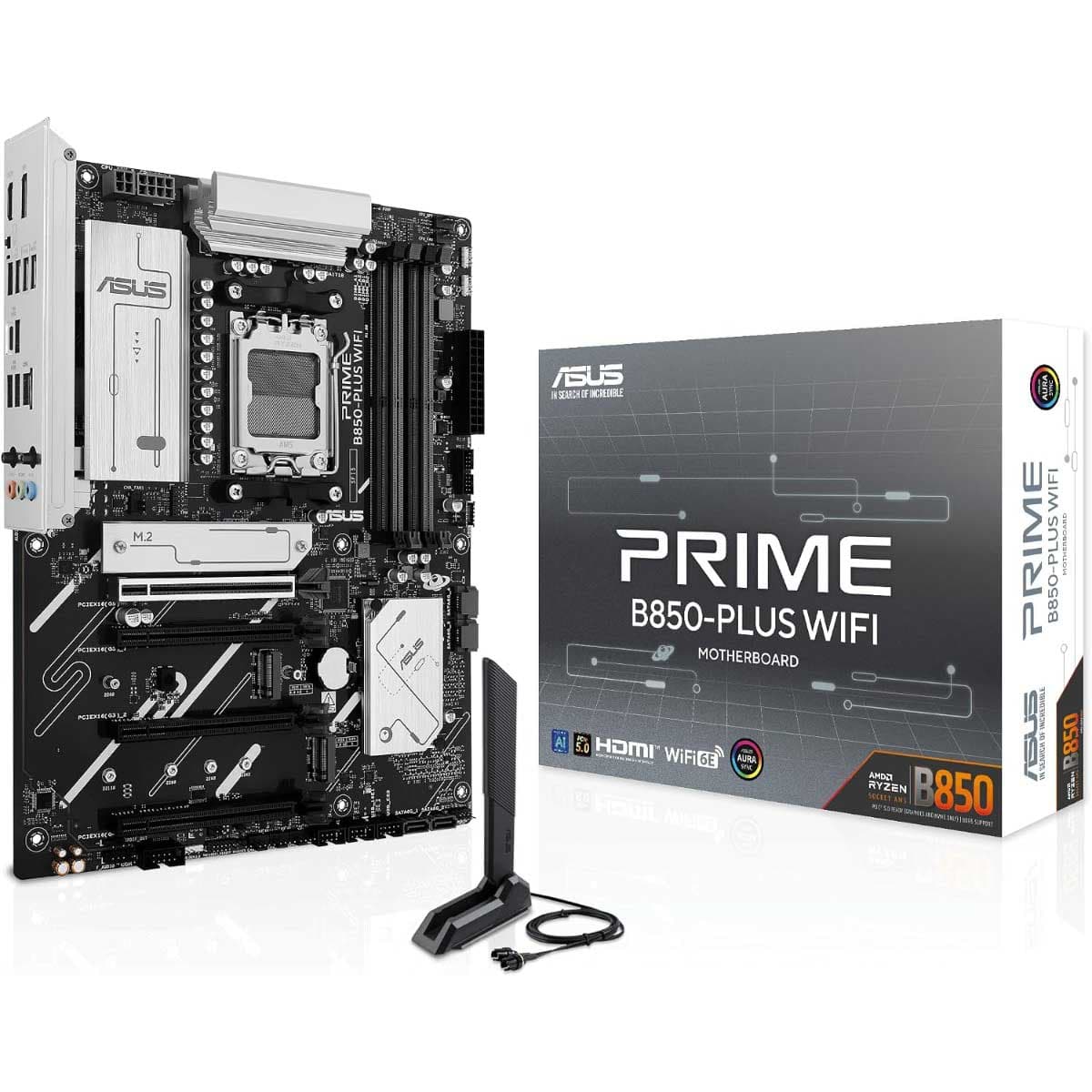 أسوس Prime B850-Plus لوحة أم Intel DDR5 Wi-Fi 6